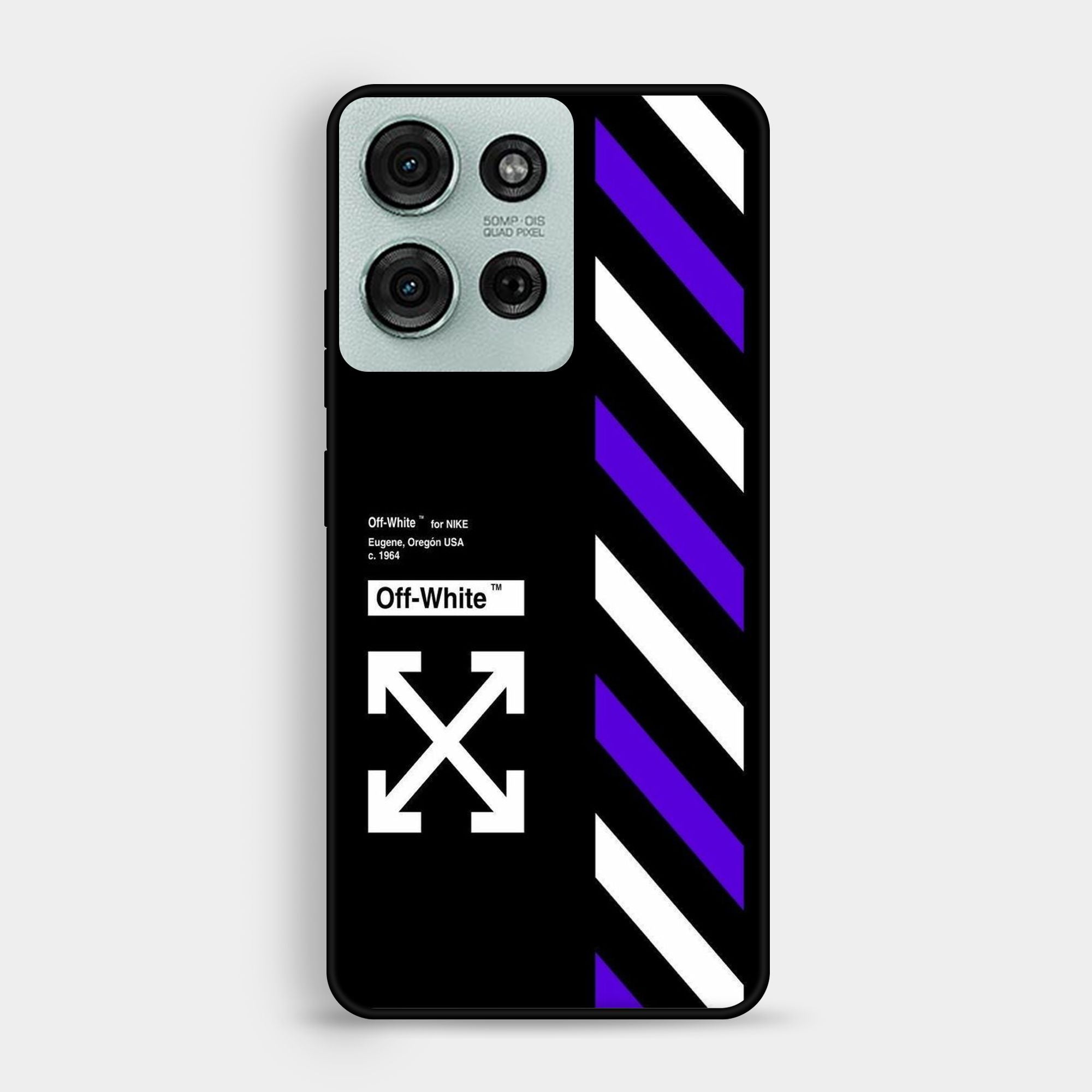 Motorola Moto G75 - Off White X - Premium Glossy Phone Case