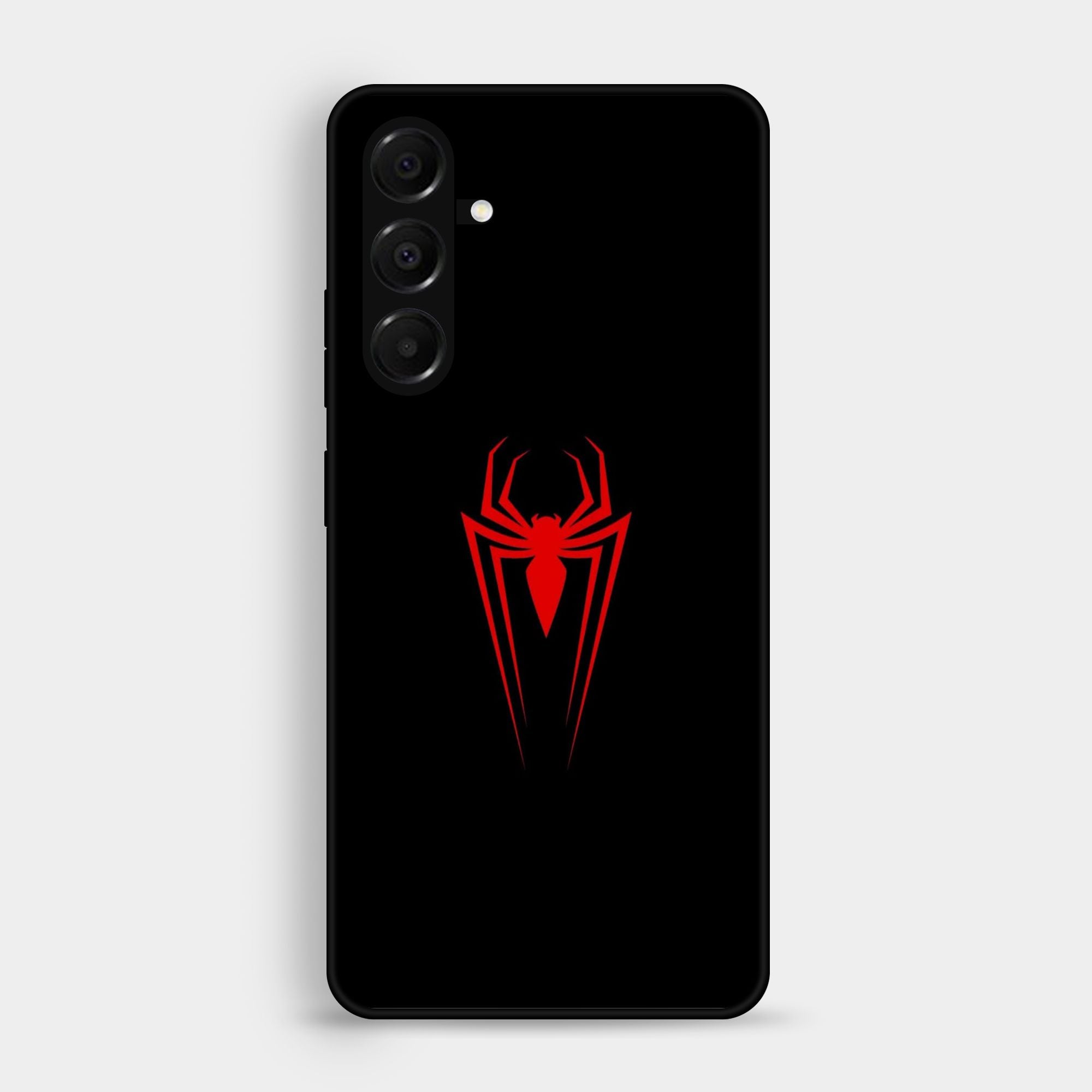 Samsung Galaxy S23 FE The Amazing Spider Logo Wallpaper Premium Metal Printed Soft Bumper Shock Proof Case