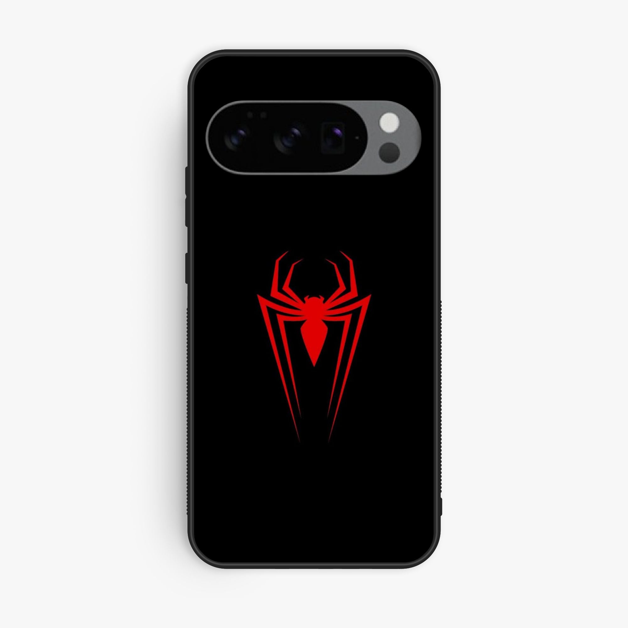 Google Pixel 10 Pro The Amazing Spider Logo Wallpaper - Premium Metal Printed Soft Bumper Shock Proof Case