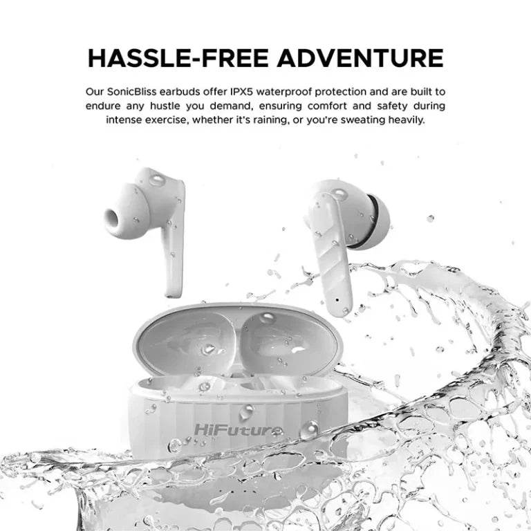 HiFuture Sonic Bliss TWS Earbuds - Immersive Sound - Futurestore.pk