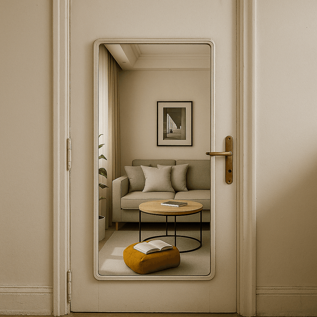 Full Length Large Size Acrylic Mirror A+ Grade - Futurestore.pk