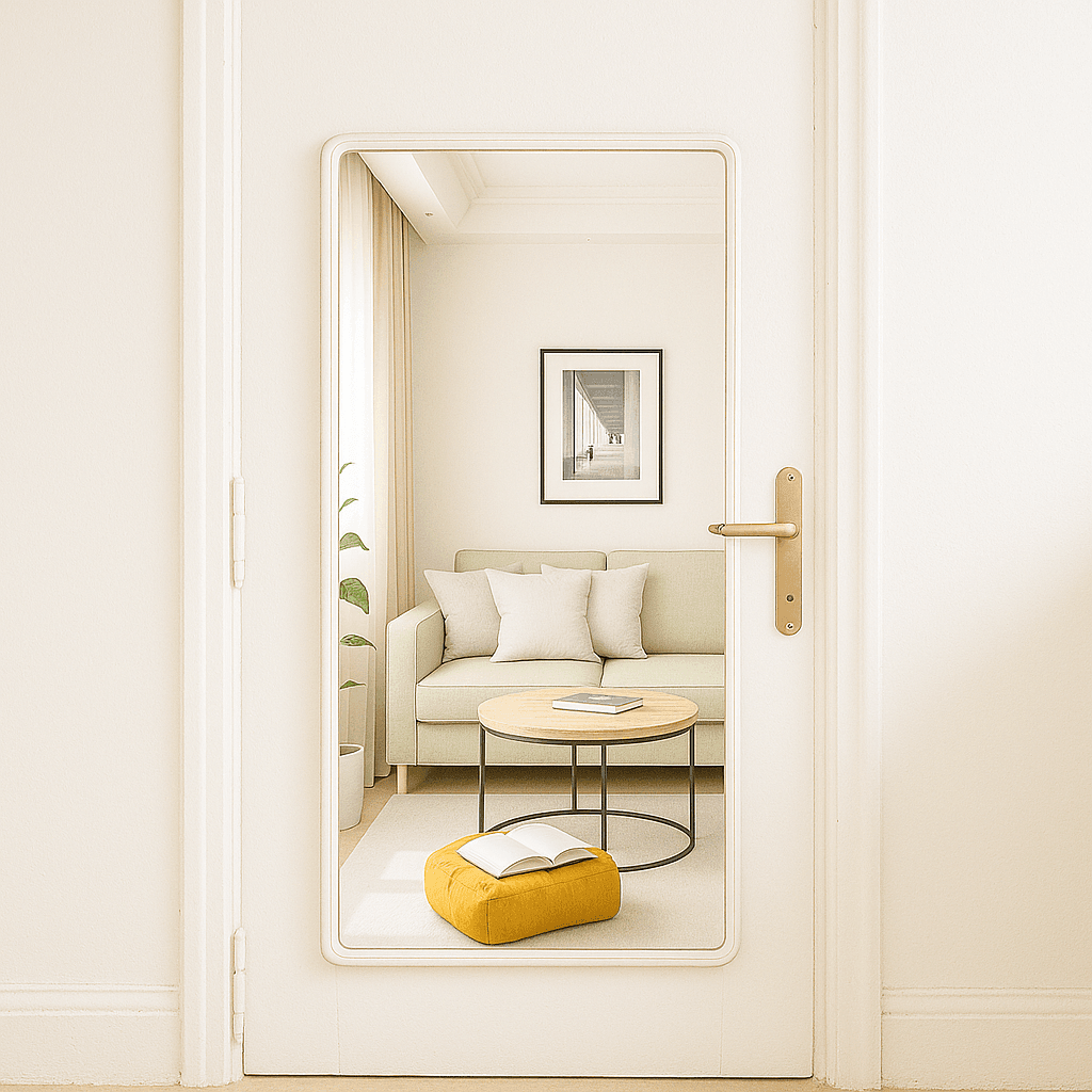 Full Length Large Size Acrylic Mirror A+ Grade - Futurestore.pk