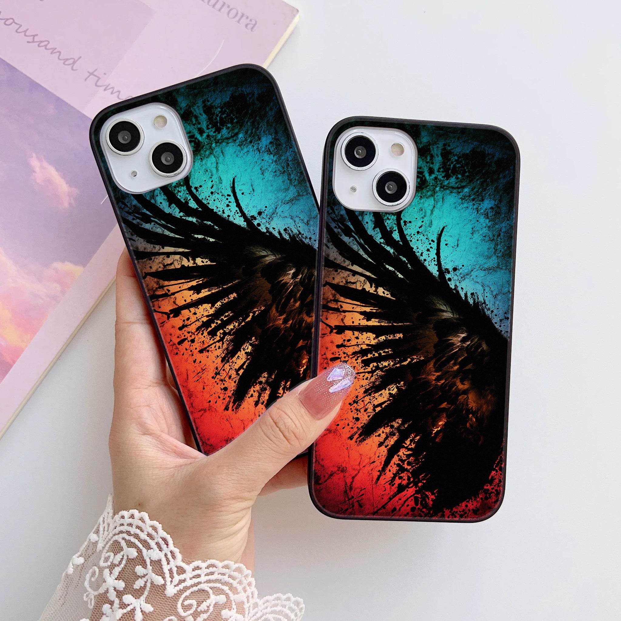 Design 010 HQ Ultra Shine Premium Metal Phone Case All Models - Futurestore.pk