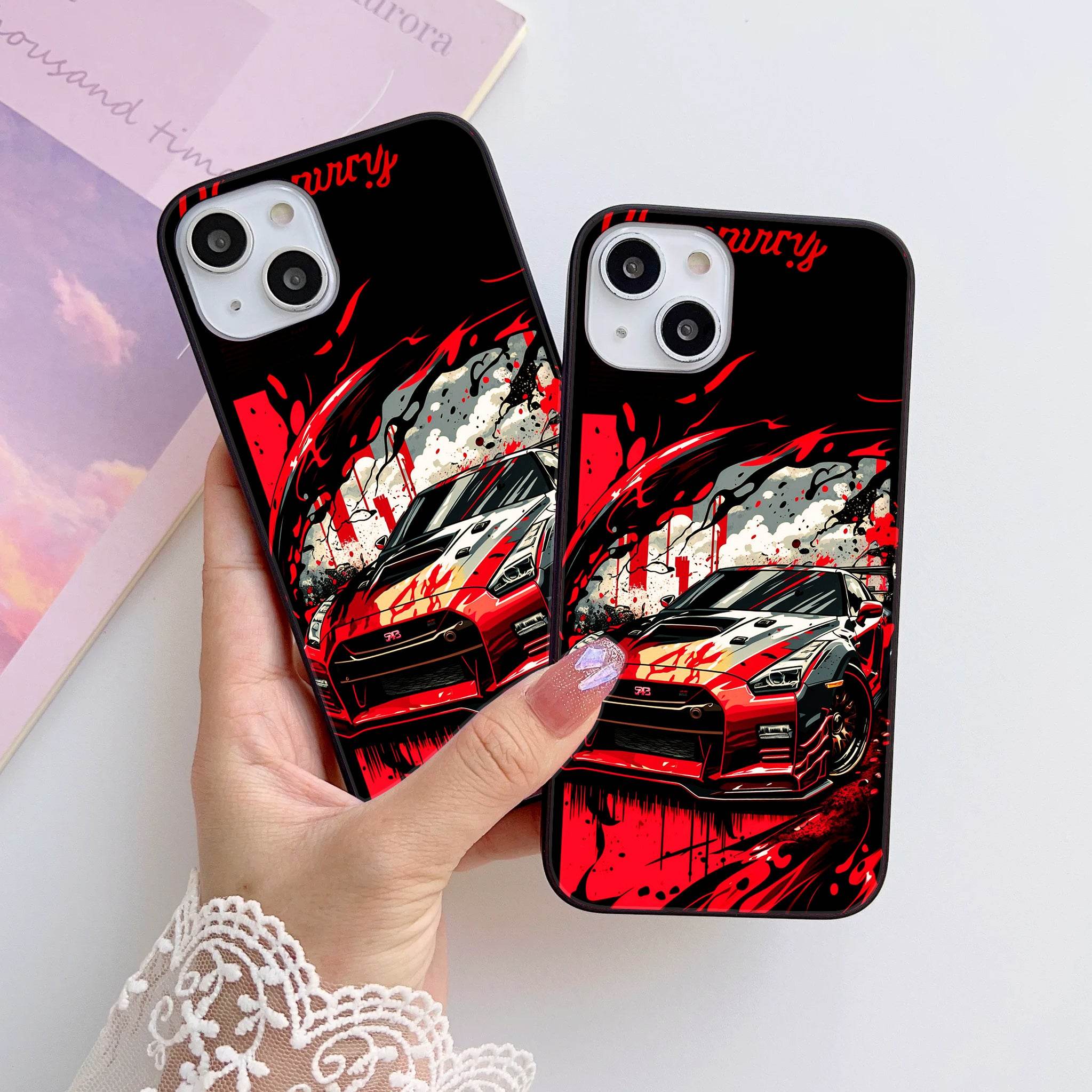 Design 023 HQ Ultra Shine Premium Metal Phone Case All Models - Futurestore.pk