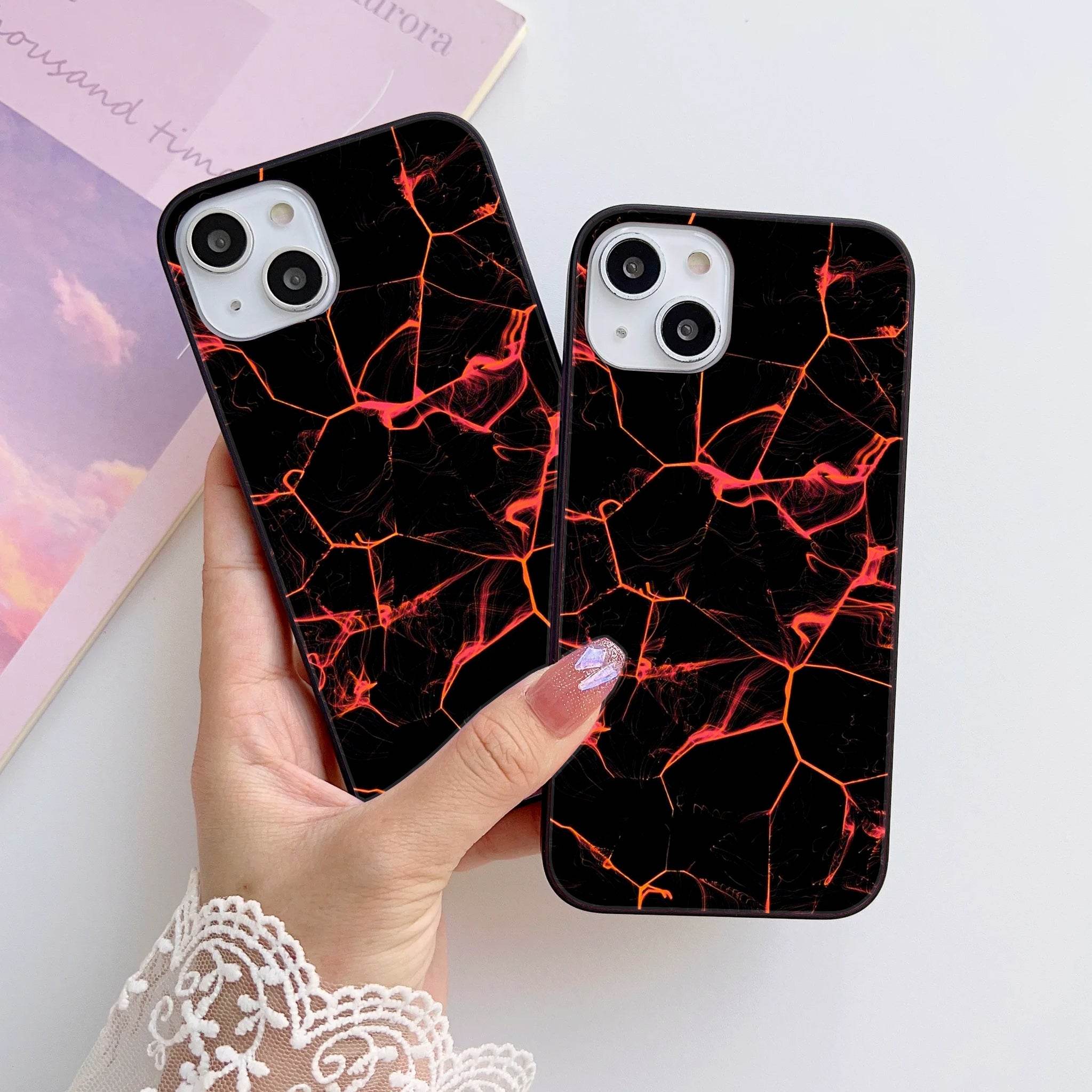 Design 033 HQ Ultra Shine Premium Metal Phone Case All Models - Futurestore.pk