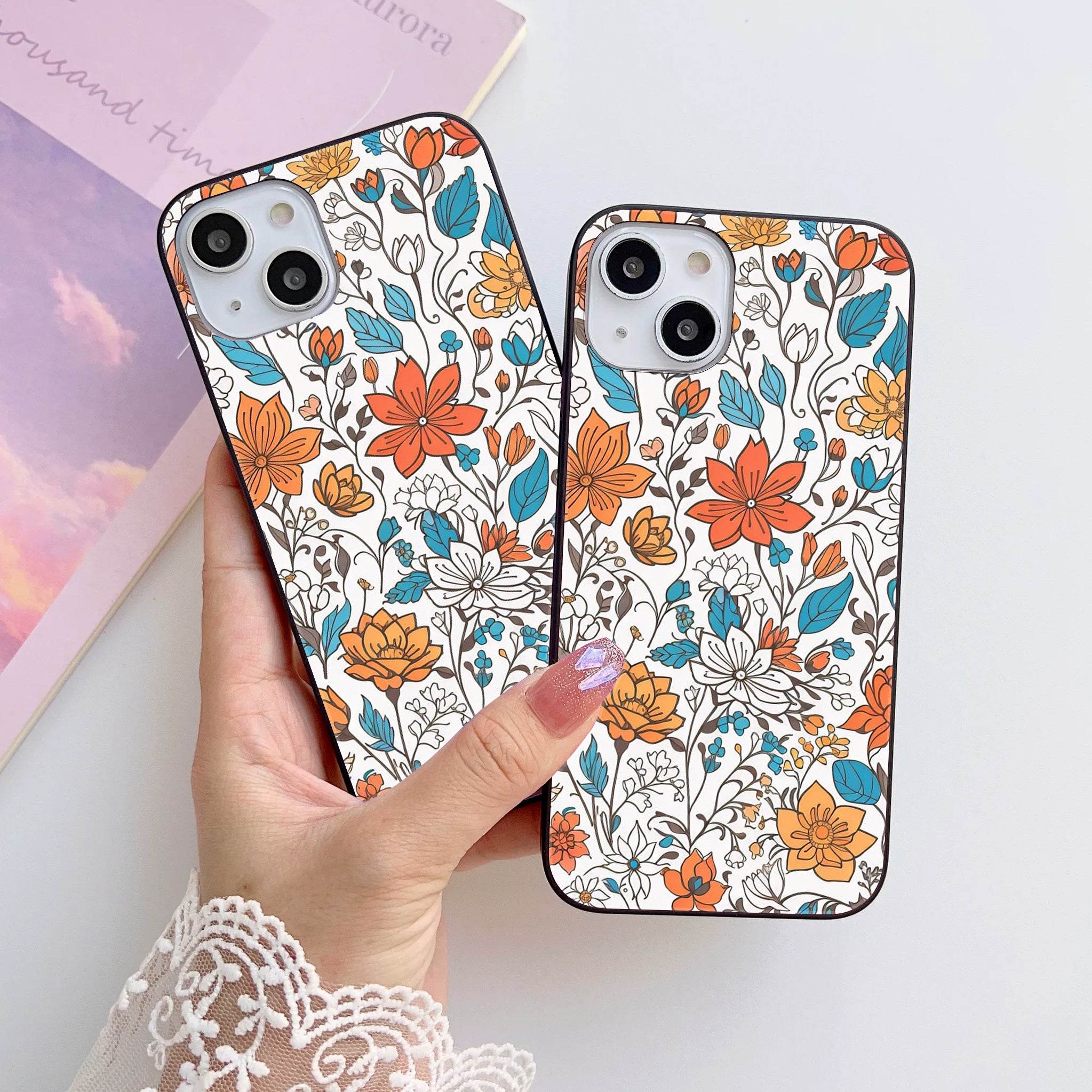 Design 050 HQ Ultra Shine Premium Metal Phone Case All Models - Futurestore.pk