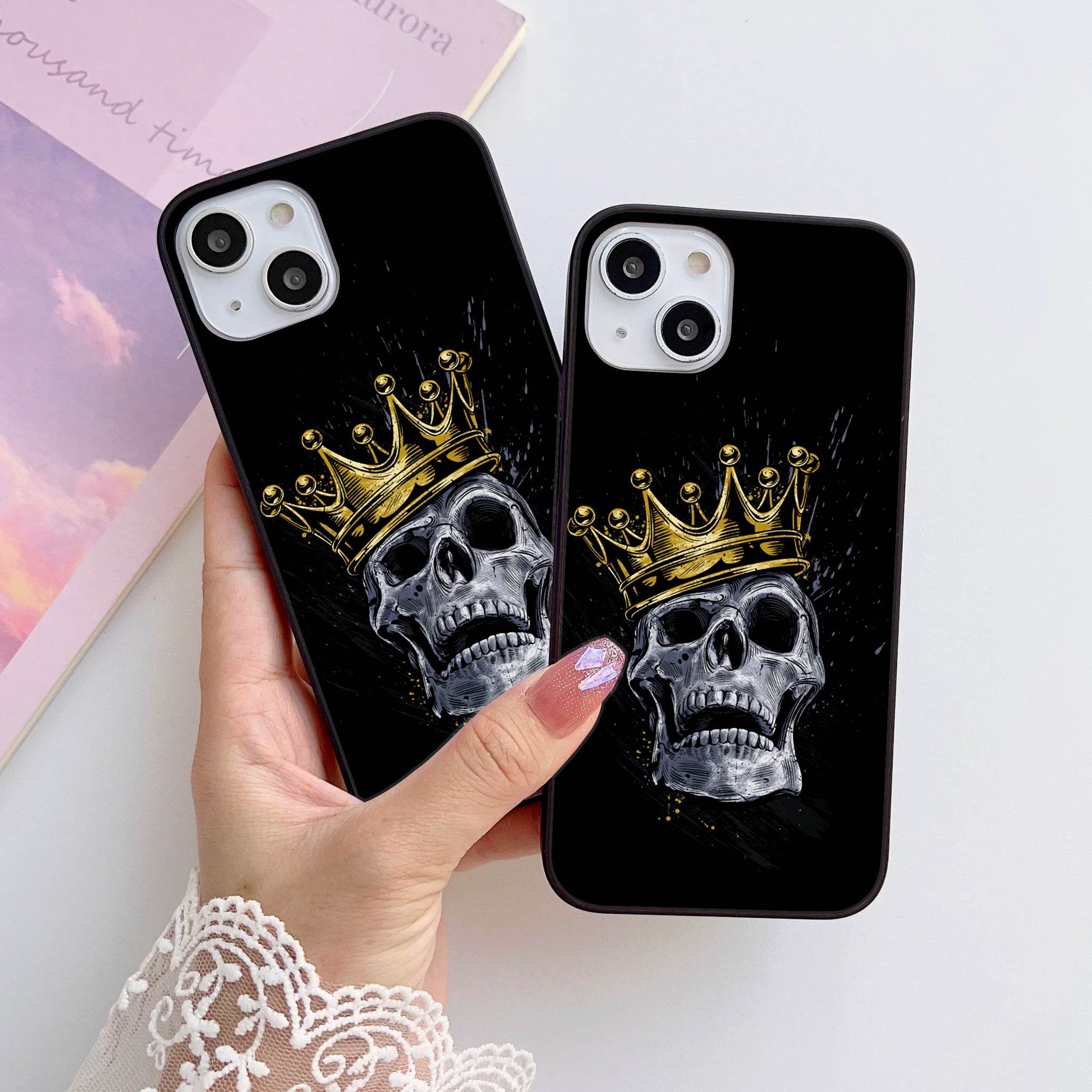 Design 068 HQ Ultra Shine Premium Metal Phone Case All Models - Futurestore.pk