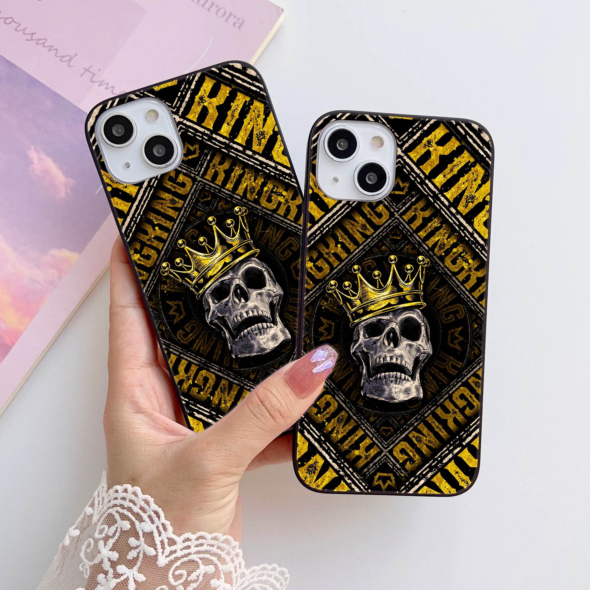 Design 071 HQ Ultra Shine Premium Metal Phone Case All Models - Futurestore.pk