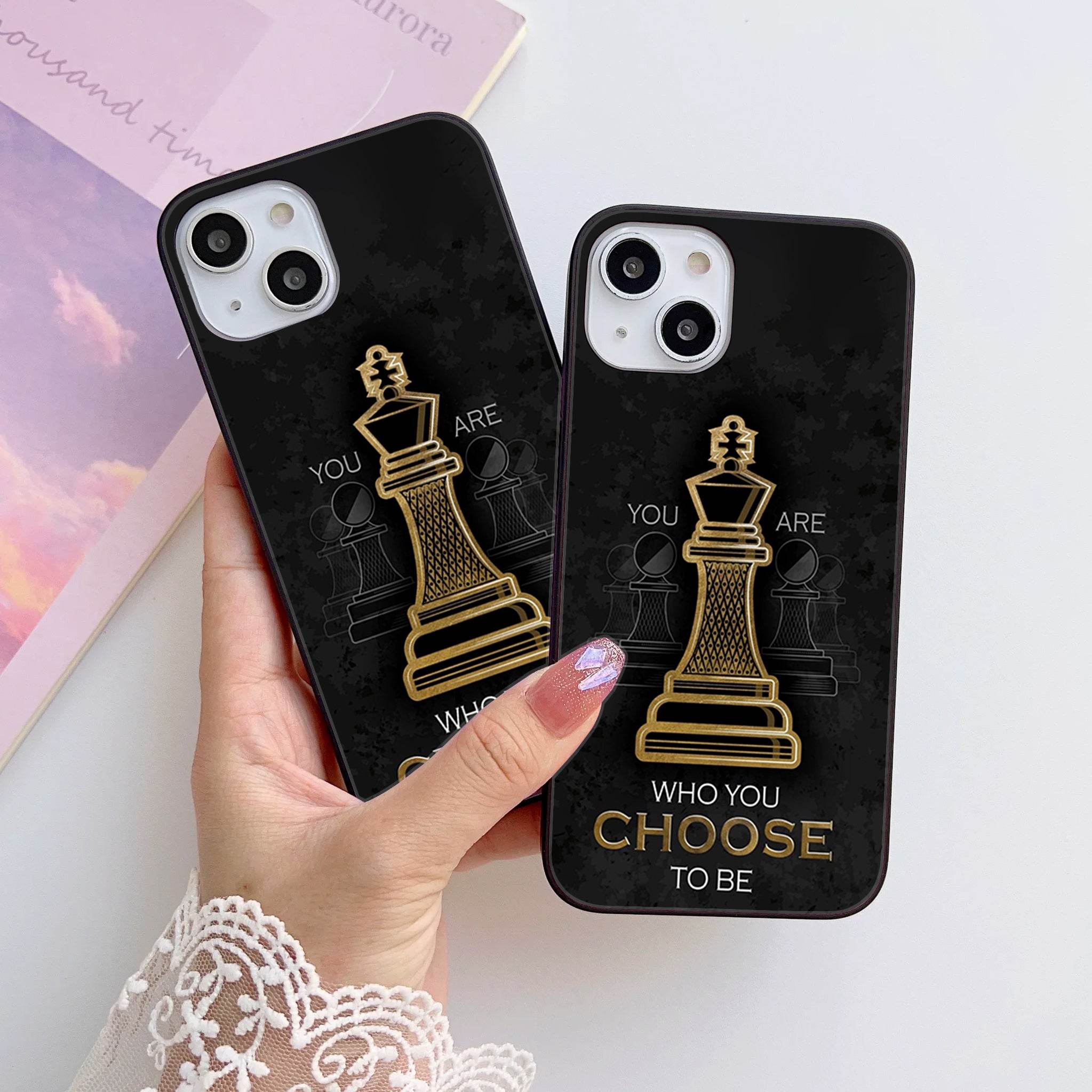 Design 079 HQ Ultra Shine Premium Metal Phone Case All Models - Futurestore.pk