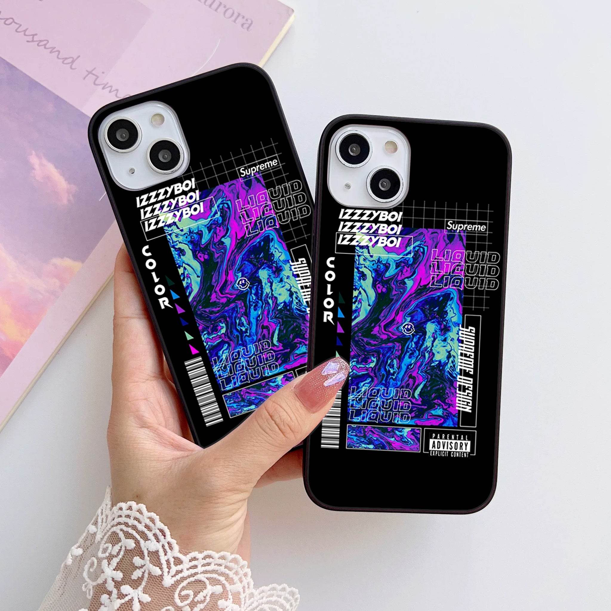 Design 086 HQ Ultra Shine Premium Metal Phone Case All Models