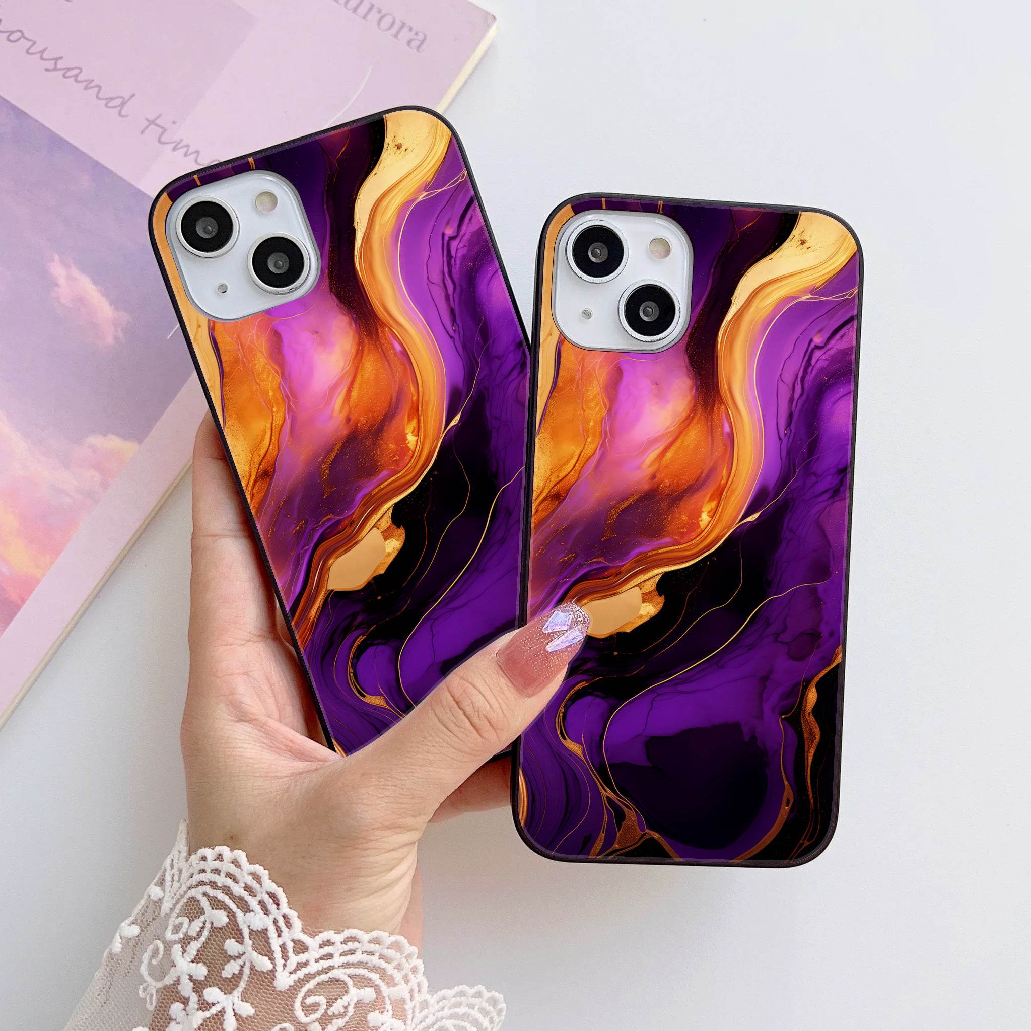 Design 102 HQ Ultra Shine Premium Metal Phone Case All Models