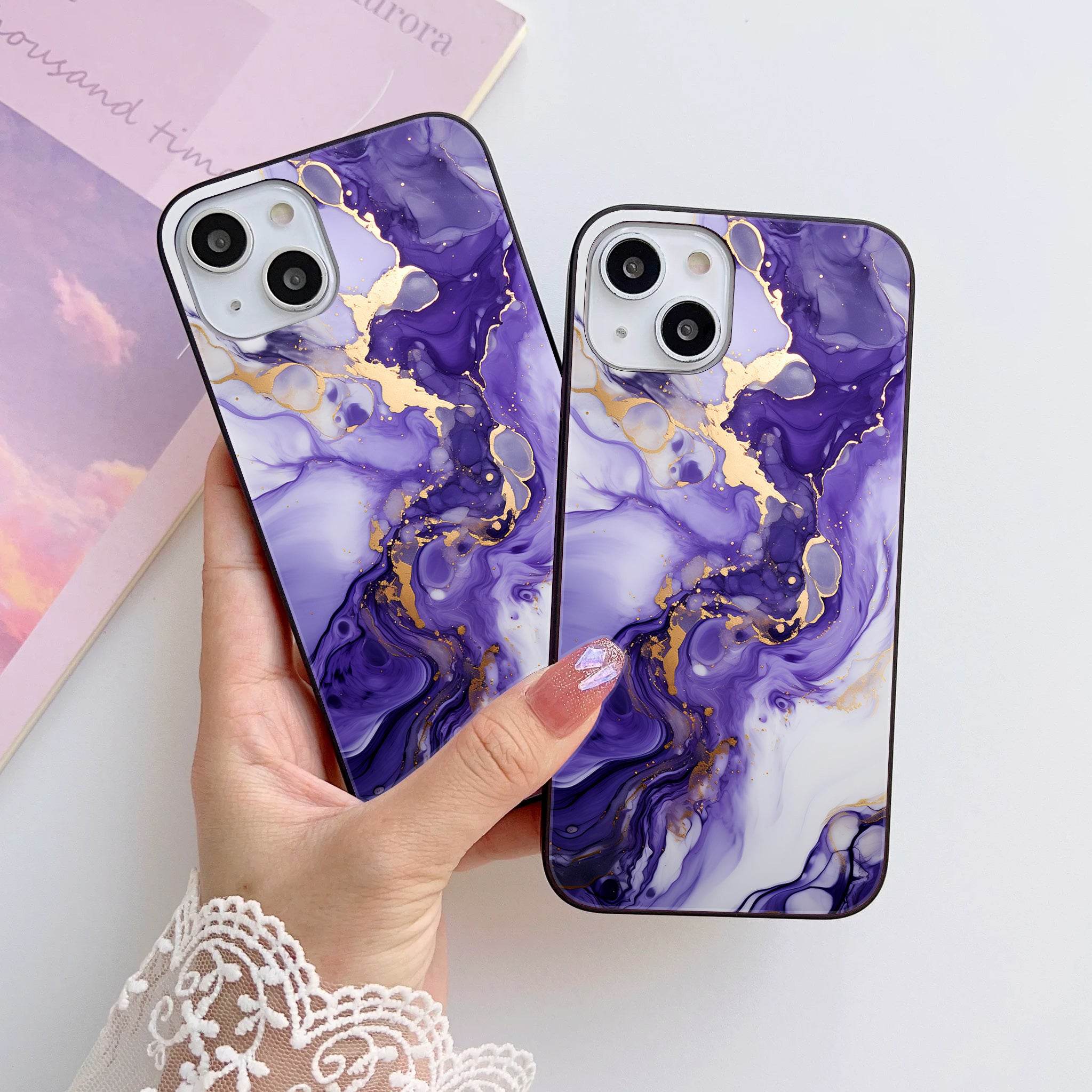 Design 103 HQ Ultra Shine Premium Metal Phone Case All Models
