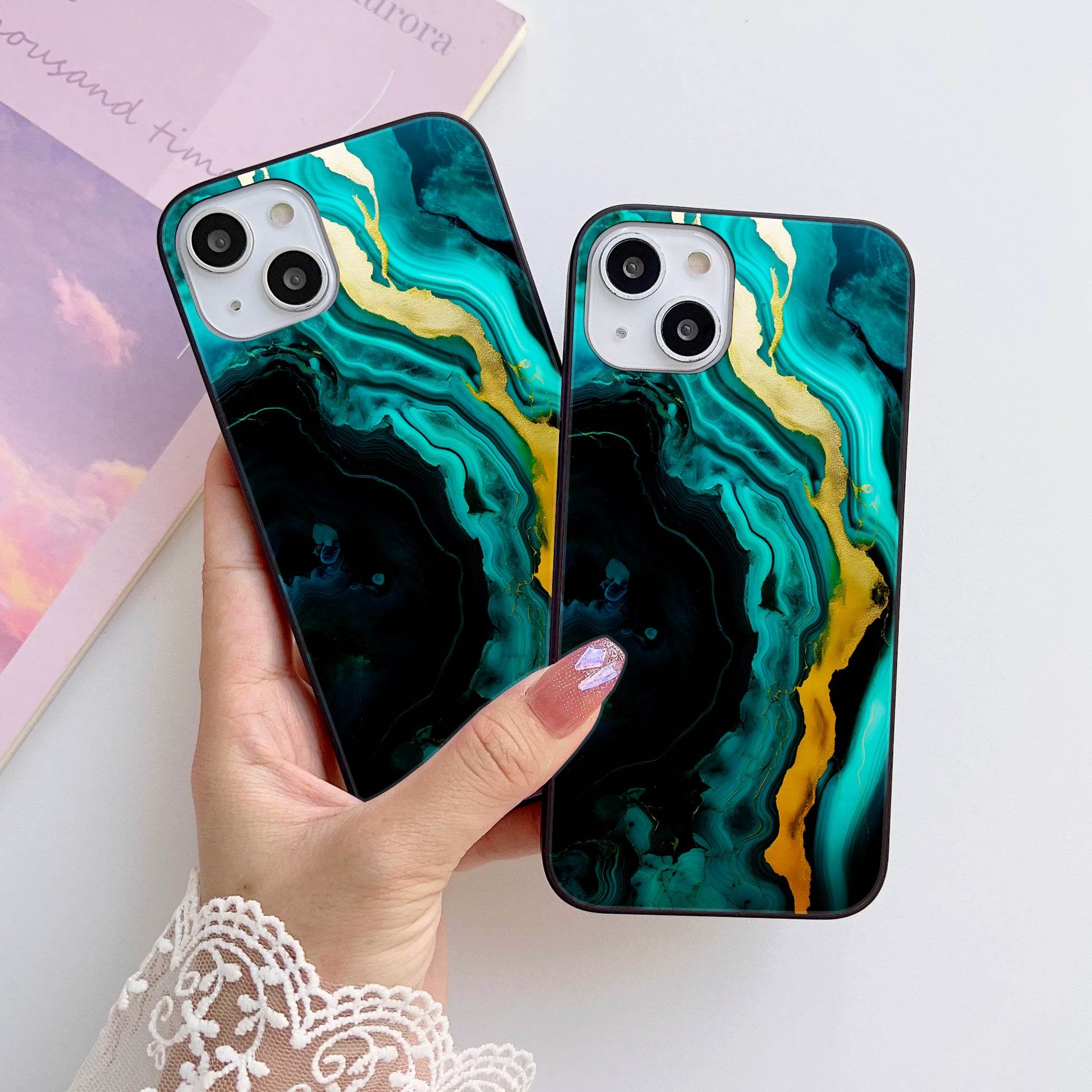 Design 105 HQ Ultra Shine Premium Metal Phone Case All Models