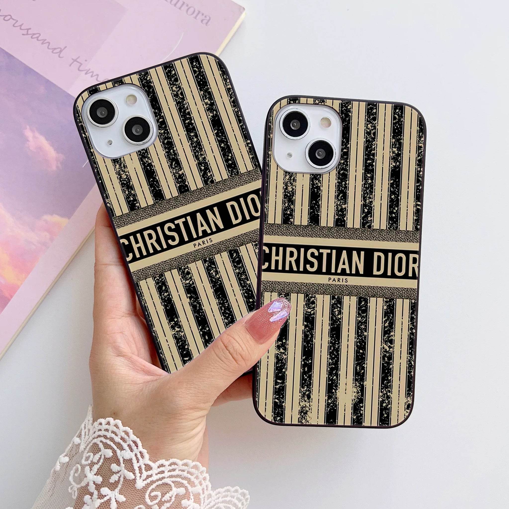 Design 129 HQ Ultra Shine Premium Metal Phone Case All Models