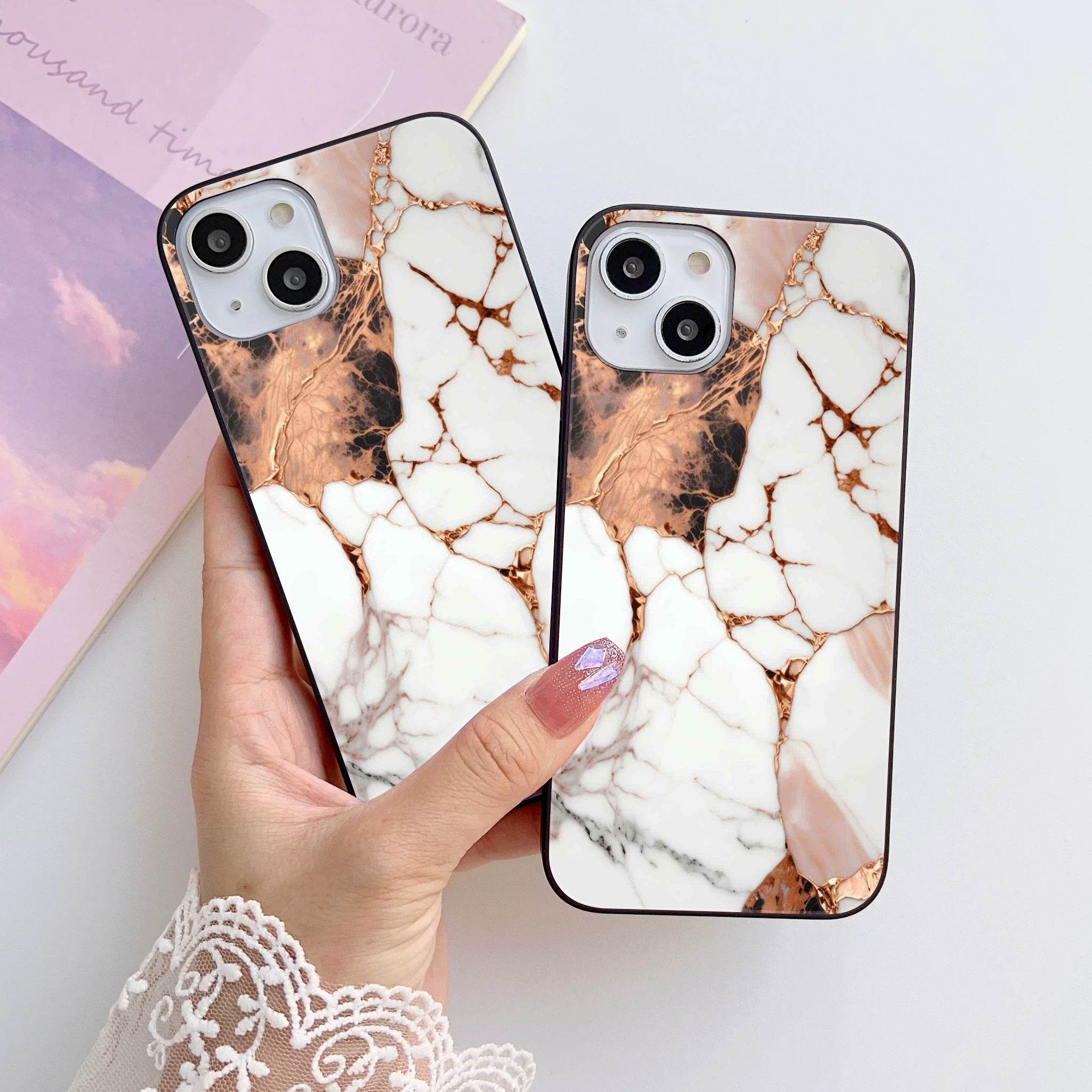 Design 135 HQ Ultra Shine Premium Metal Phone Case All Models