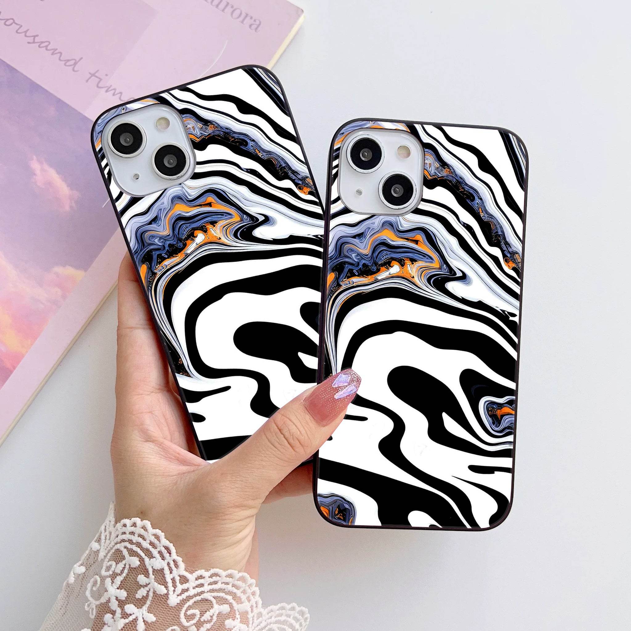 Design 137 HQ Ultra Shine Premium Metal Phone Case All Models