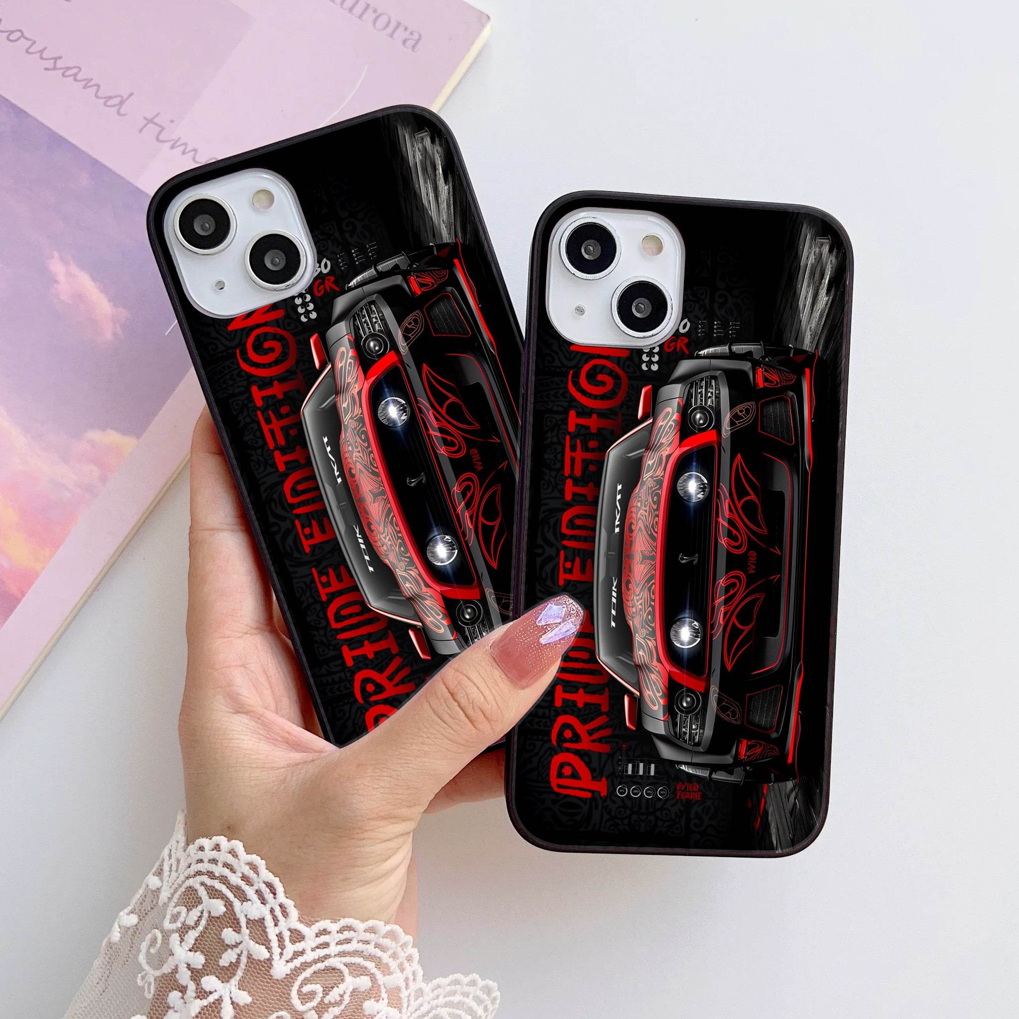 Design 153 HQ Ultra Shine Premium Metal Phone Case All Models
