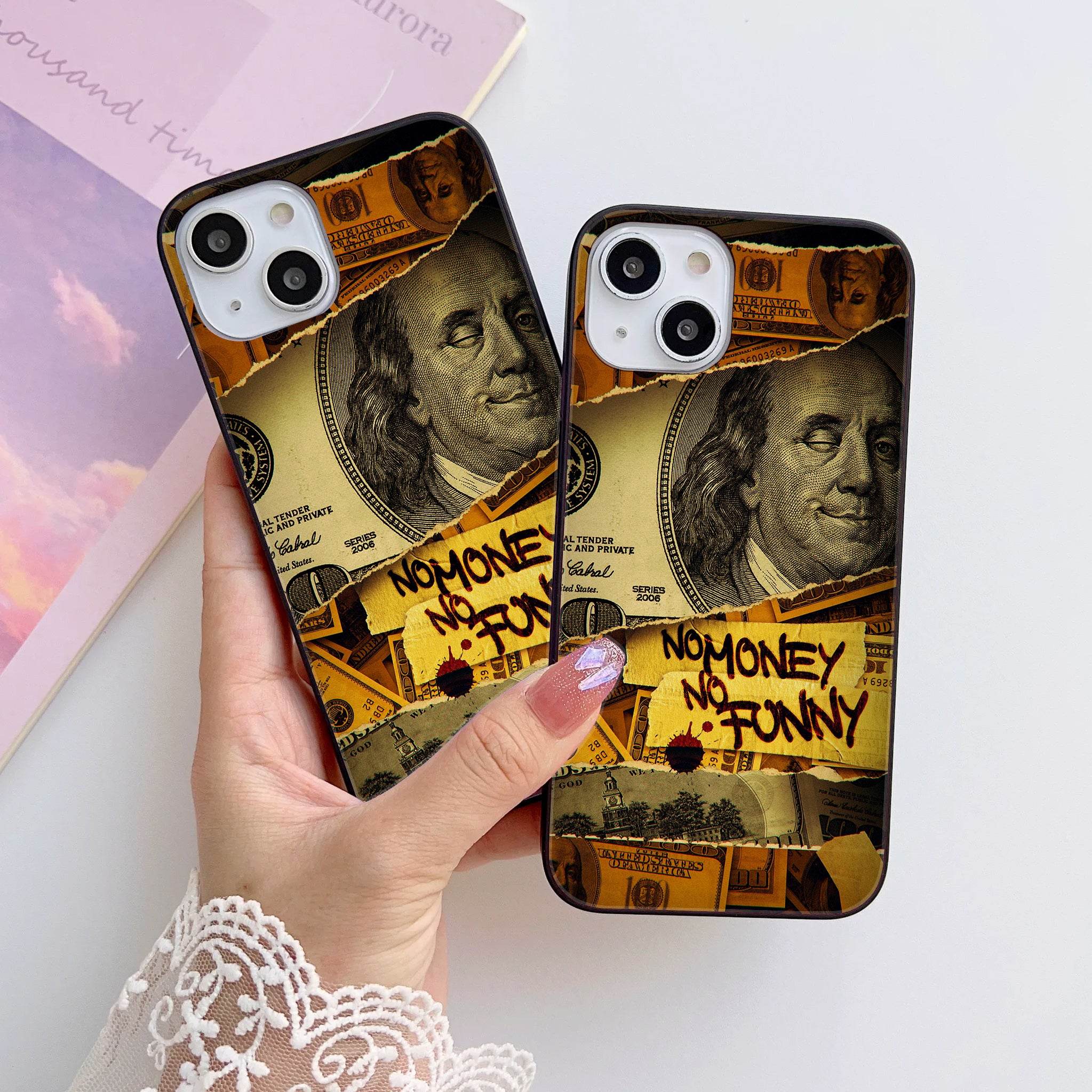 Design 158 HQ Ultra Shine Premium Metal Phone Case All Models