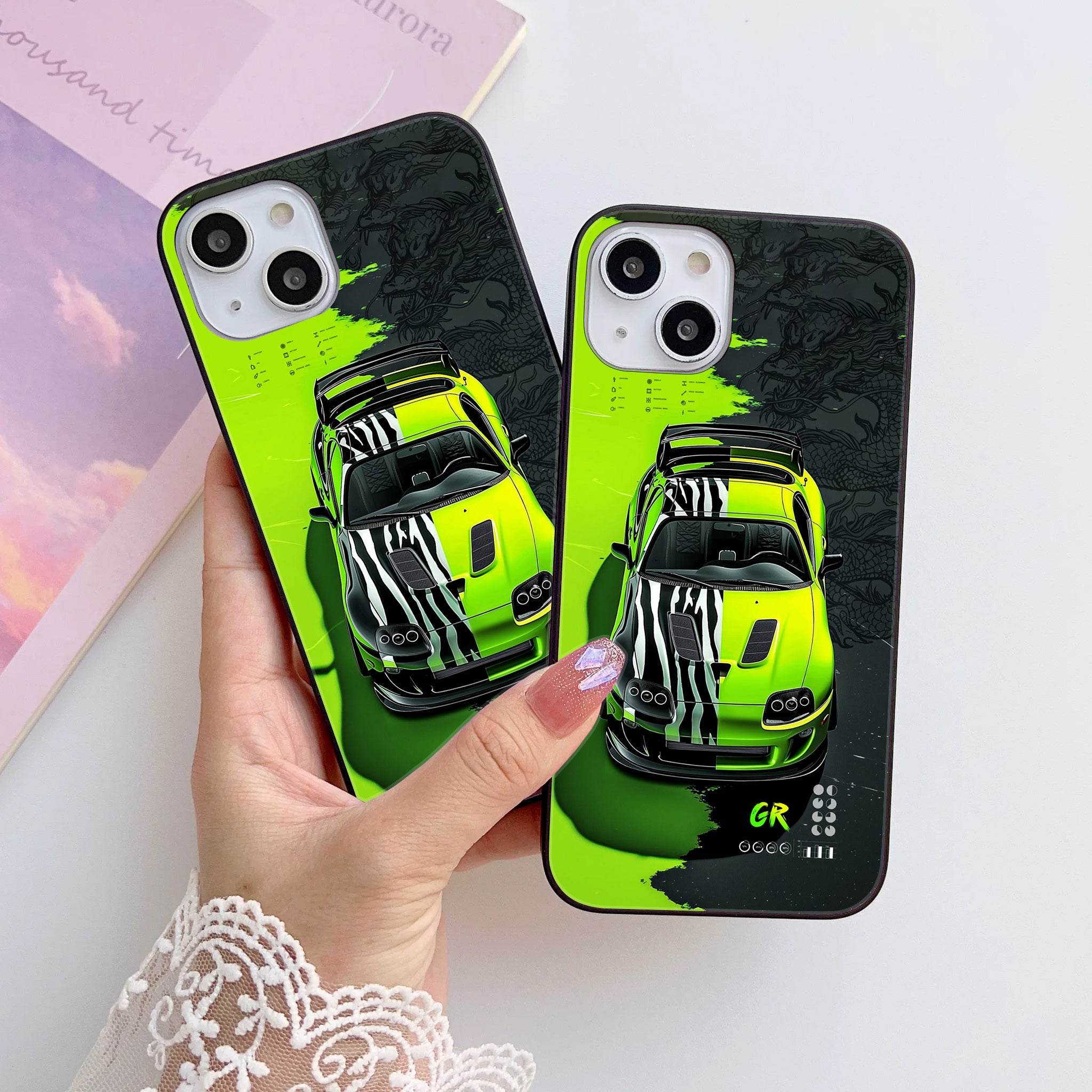 Design 161 HQ Ultra Shine Premium Metal Phone Case All Models
