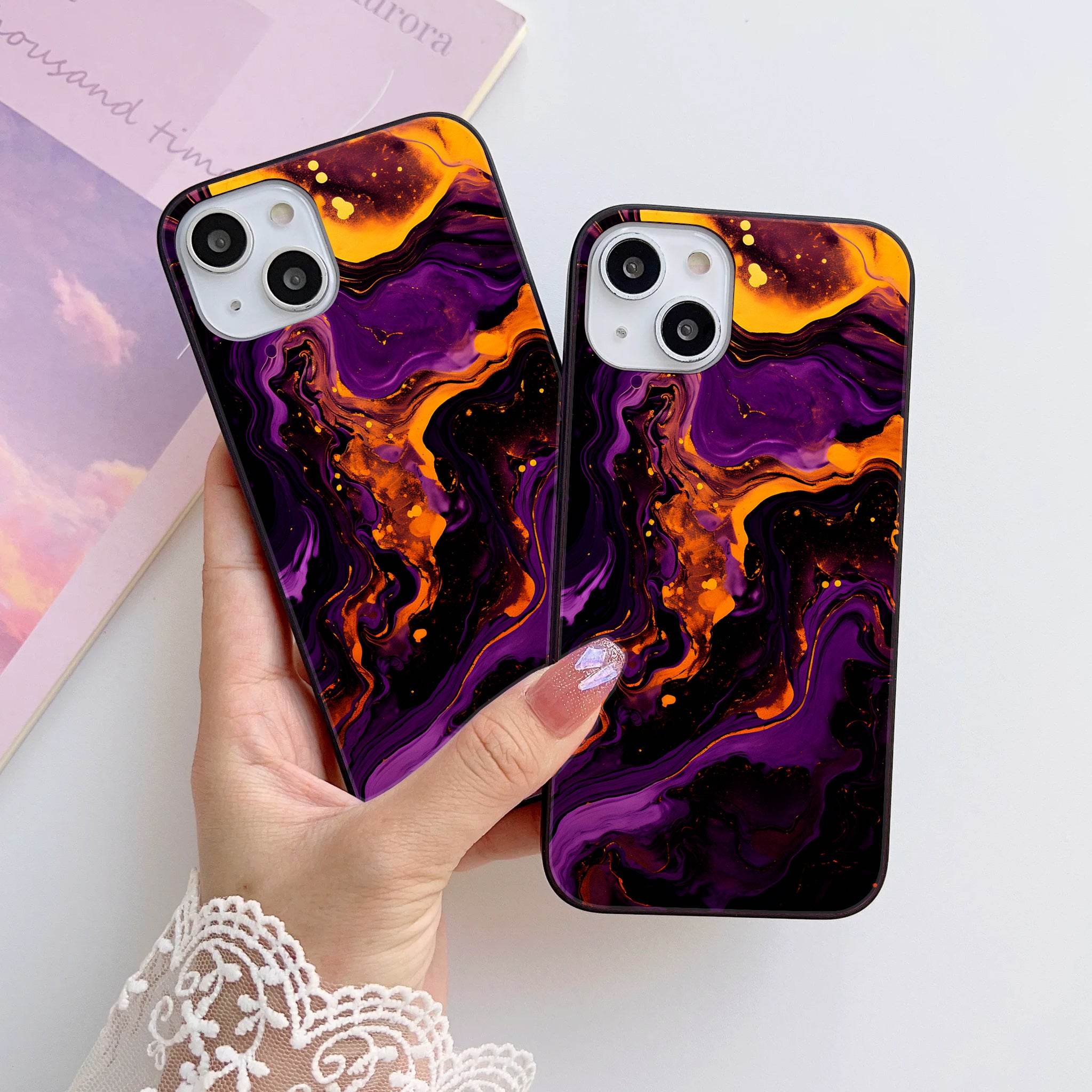 Design 227 HQ Ultra Shine Premium Metal Phone Case All Models