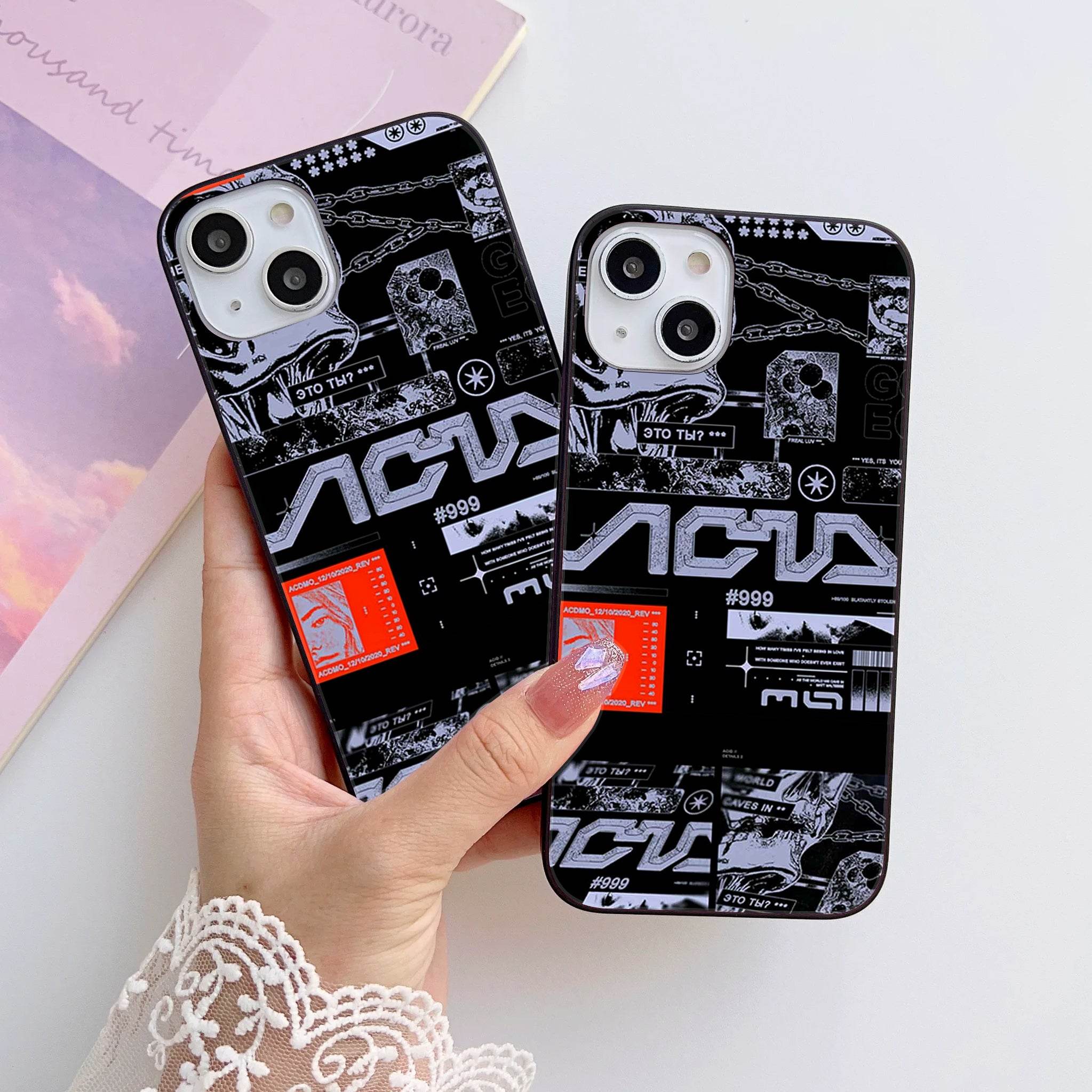 Design 231 HQ Ultra Shine Premium Metal Phone Case All Models