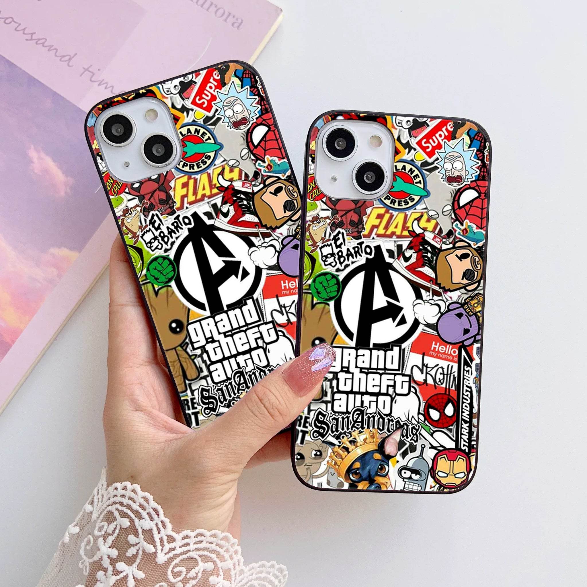 Design 333 HQ Ultra Shine Premium Metal Phone Case All Models
