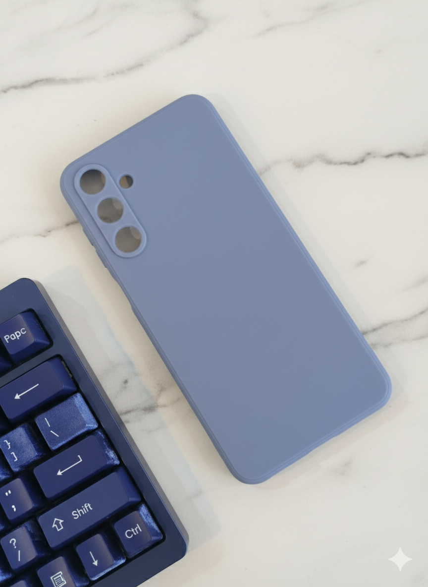 Samsung Galaxy A16 Silicone Phone Case Cloud Blue