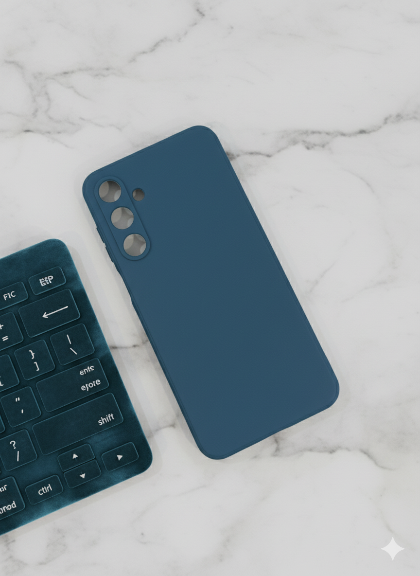 Samsung Galaxy A16 Silicone Phone Case Slate Blue