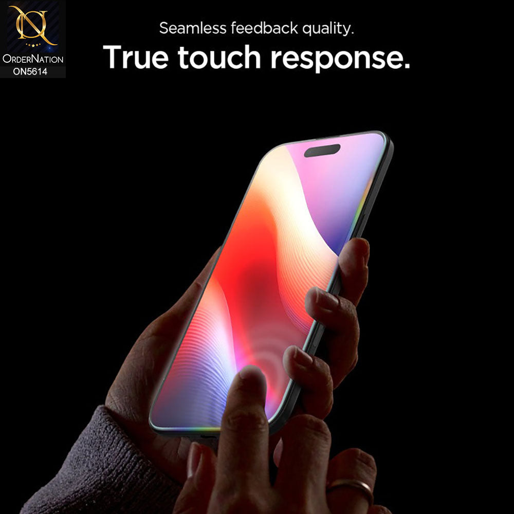 iPhone 17 Pro Max Protector - Transparent - New Tempered Glass Screen Protector [GlasTR EZ FIT]