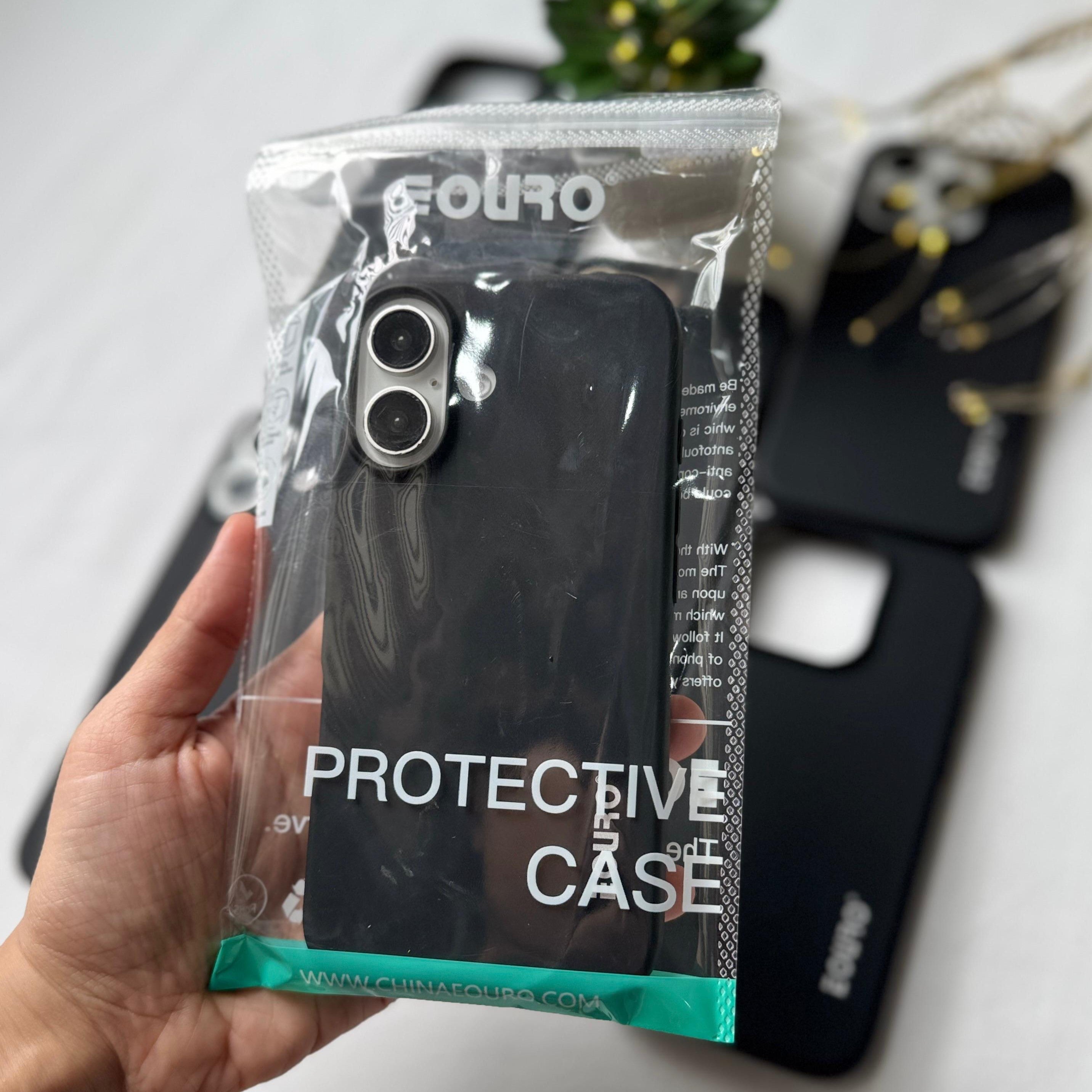 Matte Black Back Cover | Slim, Sleek & Strong Grip | iPhone, Samsung, Google Pixel, One Plus, Oppo, Tecno, Mi, Infinix & Vivo