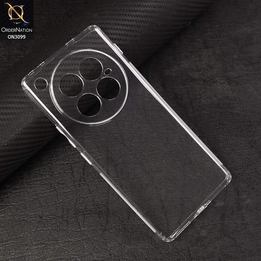 Infinix Zero 40 4G Cover - Soft 4D Design Shockproof Silicone Transparent Clear Camera Protection Case - Futurestore.pk