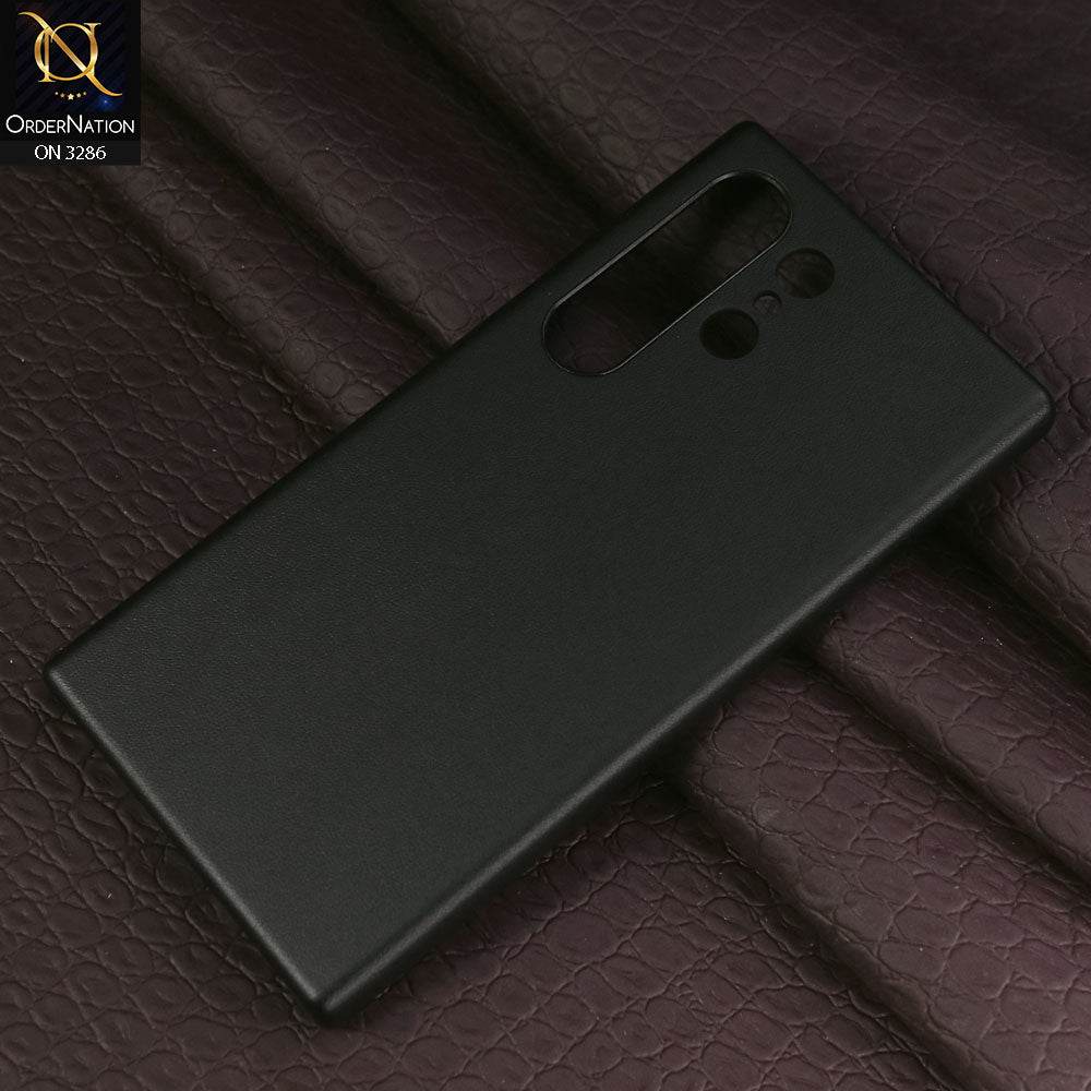 Samsung Galaxy S24 Ultra Cover - Black - K-ZOO Noble Collection Leather PU - PC Case - Futurestore.pk