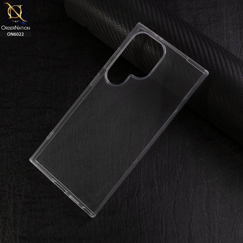 Samsung Galaxy S24 Ultra - Transparent - G-Case - Cool Series - HQ Crystal Clear Transparent Soft TPU Case