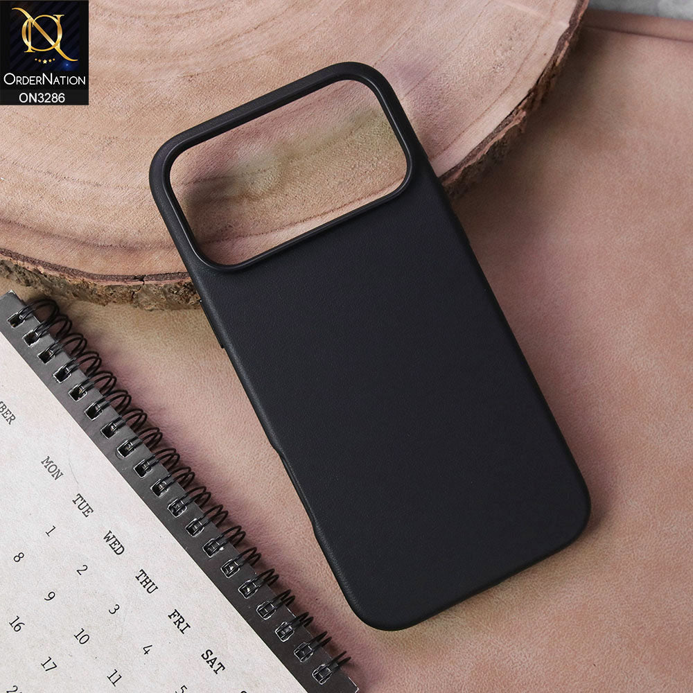 iPhone 17 Pro Max Cover - Peachy Pink - K-DOO Noble Collection Leather PU - PC Case