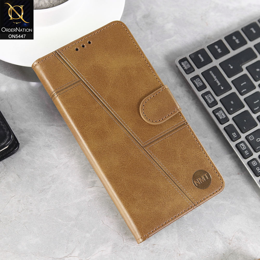 VIVO V60 Lite Cover - Light Brown - Premium Leather Megantic Flip Book Covers With Card Holding Option IMG_5831_5d777b71-c091-4144-8bb9-64e926b99b15 VIVO V60 Lite