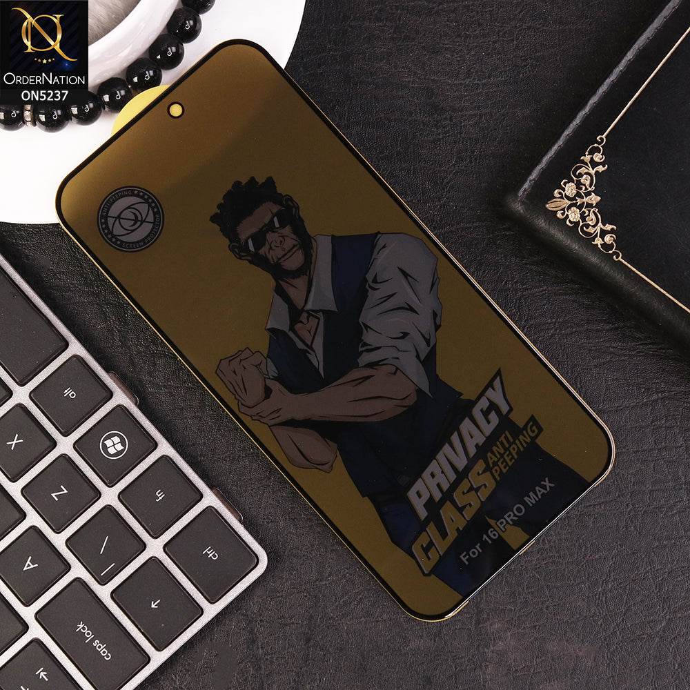 IPhone 16 Pro Max Screen Protector -New Gorilla Anti-Spy Tempered Privacy Glass - Futurestore.pk