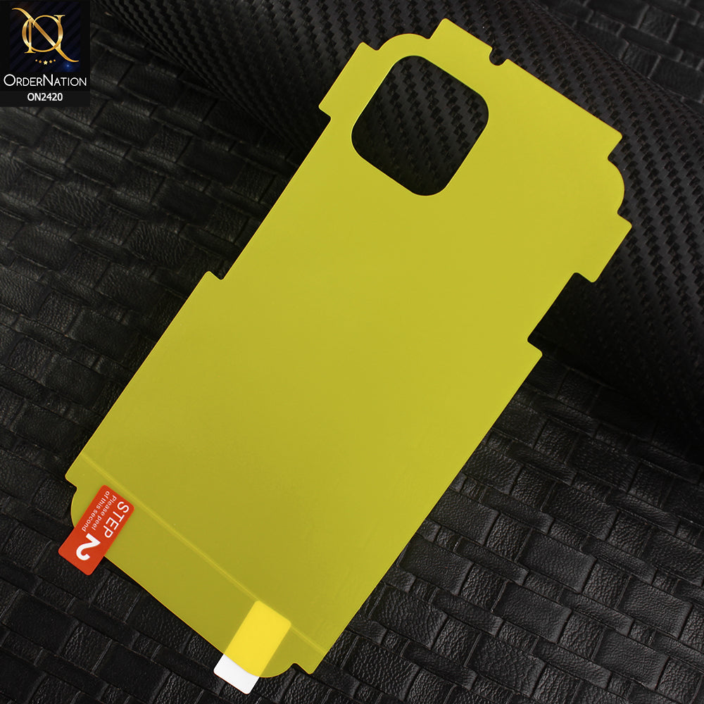 Google Pixel 4 Protector Cover - Transparent Hydro Jell Skin Film Unbreakable Back Protector Sheet IMG_8711 Google Pixel 4