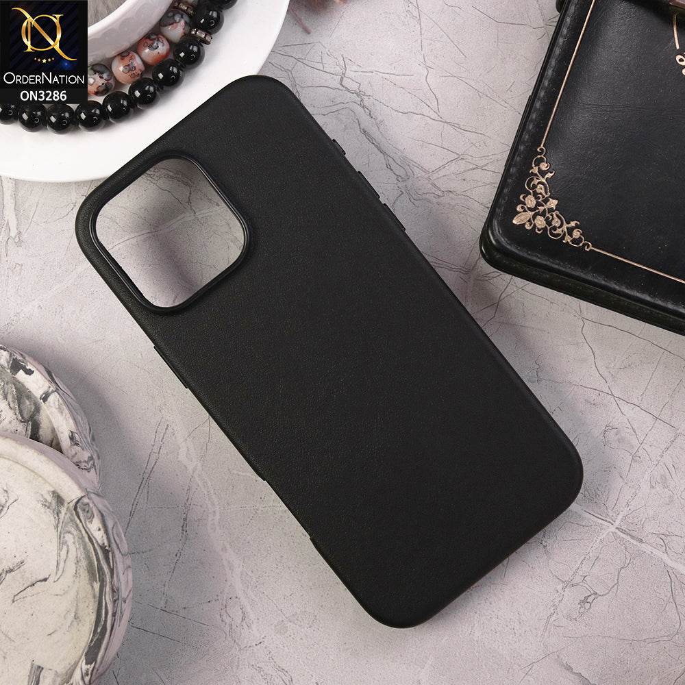 iPhone 16 Pro Max Cover - Black - K-DOO Noble Collection Leather PU - PC Case - Futurestore.pk