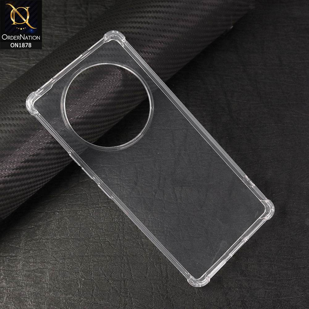 Infinix Zero 40 4G Cover - Soft 4D Design Shockproof Silicone Transparent Clear Case - Futurestore.pk