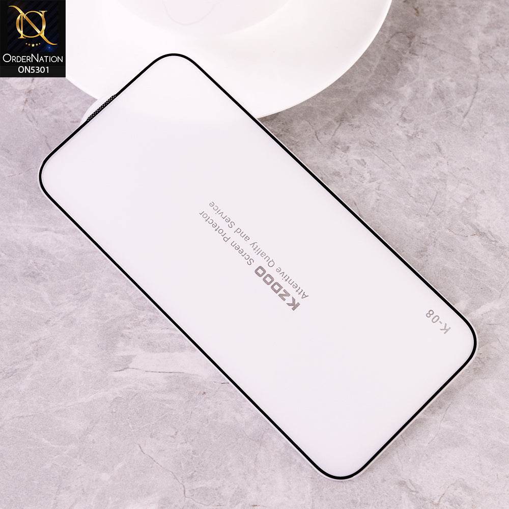 Iphone 16 Pro Max Screen Protector - Transparent - Kzdoo Full Glass Clear Anti Dust Protector - Futurestore.pk