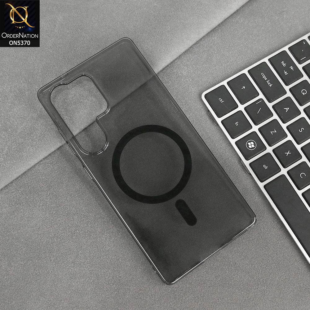 Samsung Galaxy S25 Ultra Cover - Black - New Shell Crystal Clear MagSafe Case