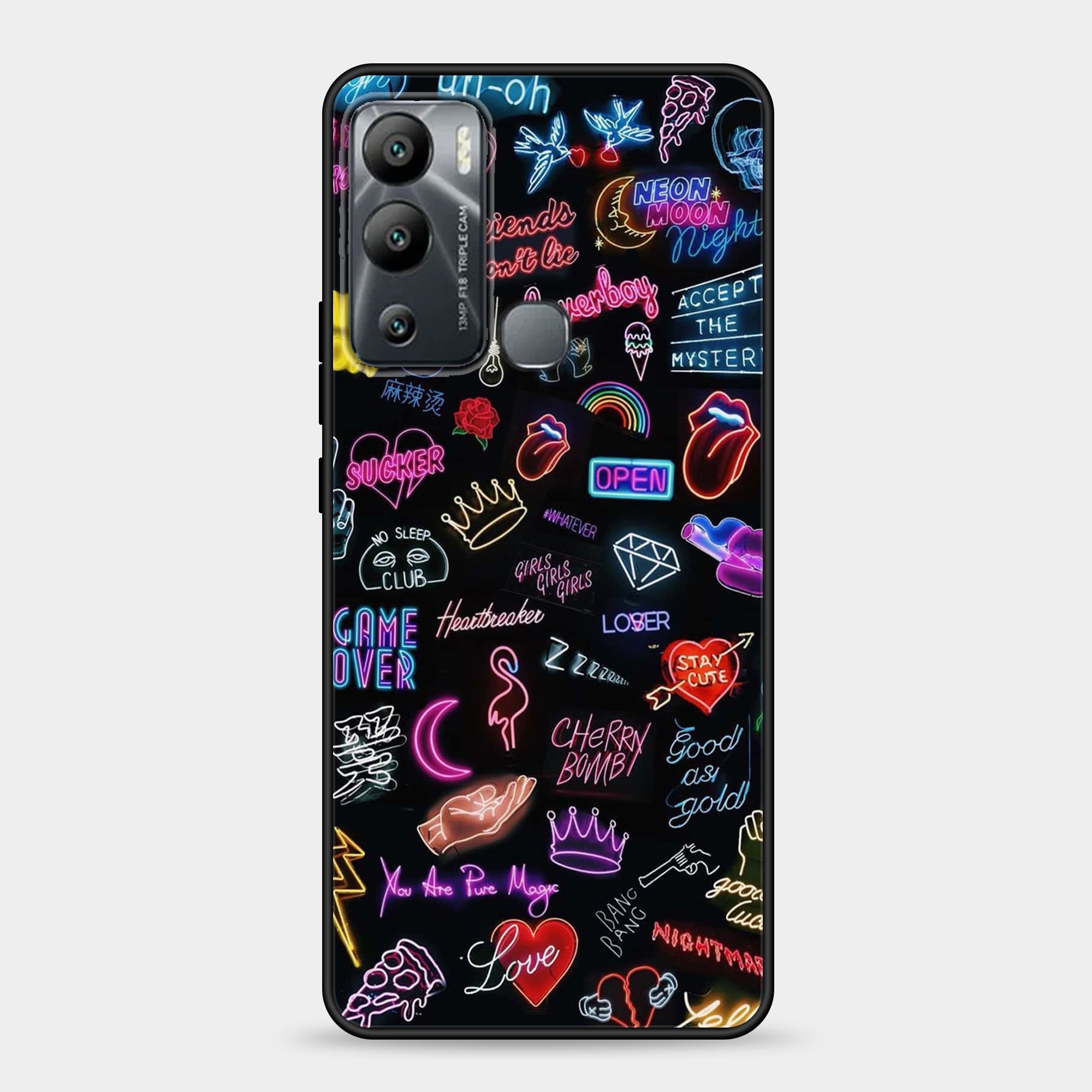 Infinix Hot 12i Design-074 Premium Glossy Phone Case