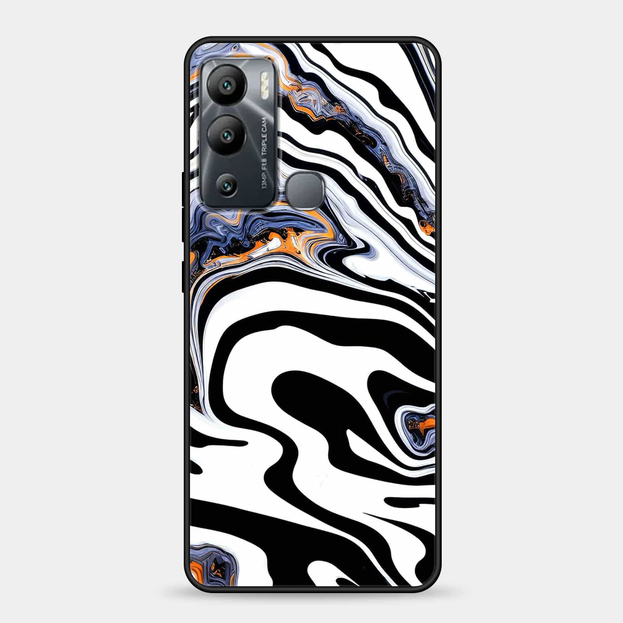 Infinix Hot 12i Design-136 Premium Glossy Phone Case