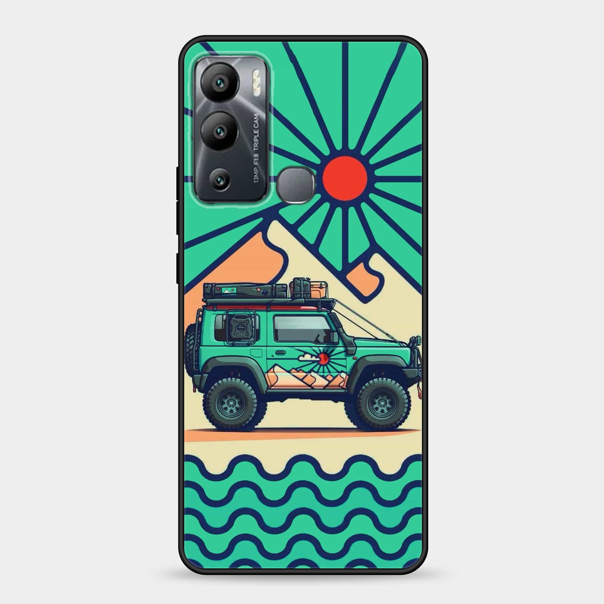 Infinix Hot 12i Design-153 Premium Glossy Phone Case