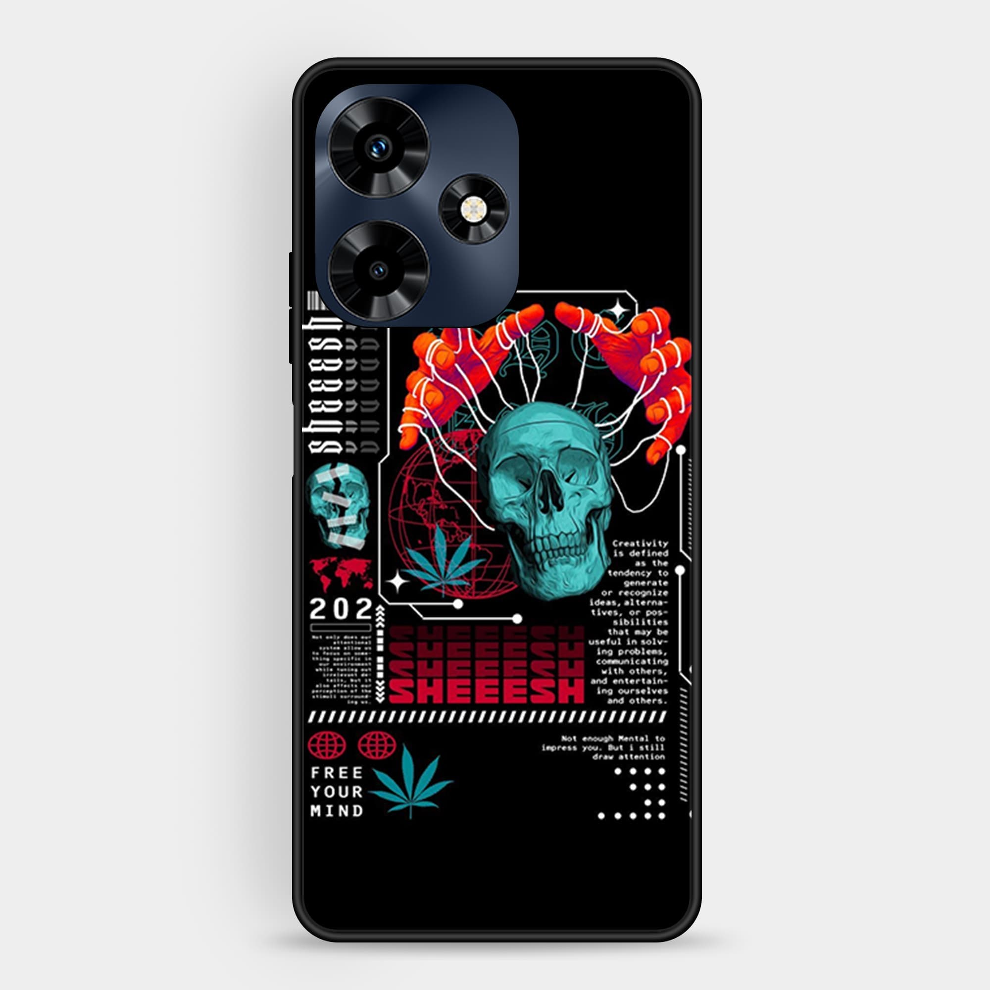 Infinix Hot 30 Design 28 Premium Glossy Phone Case