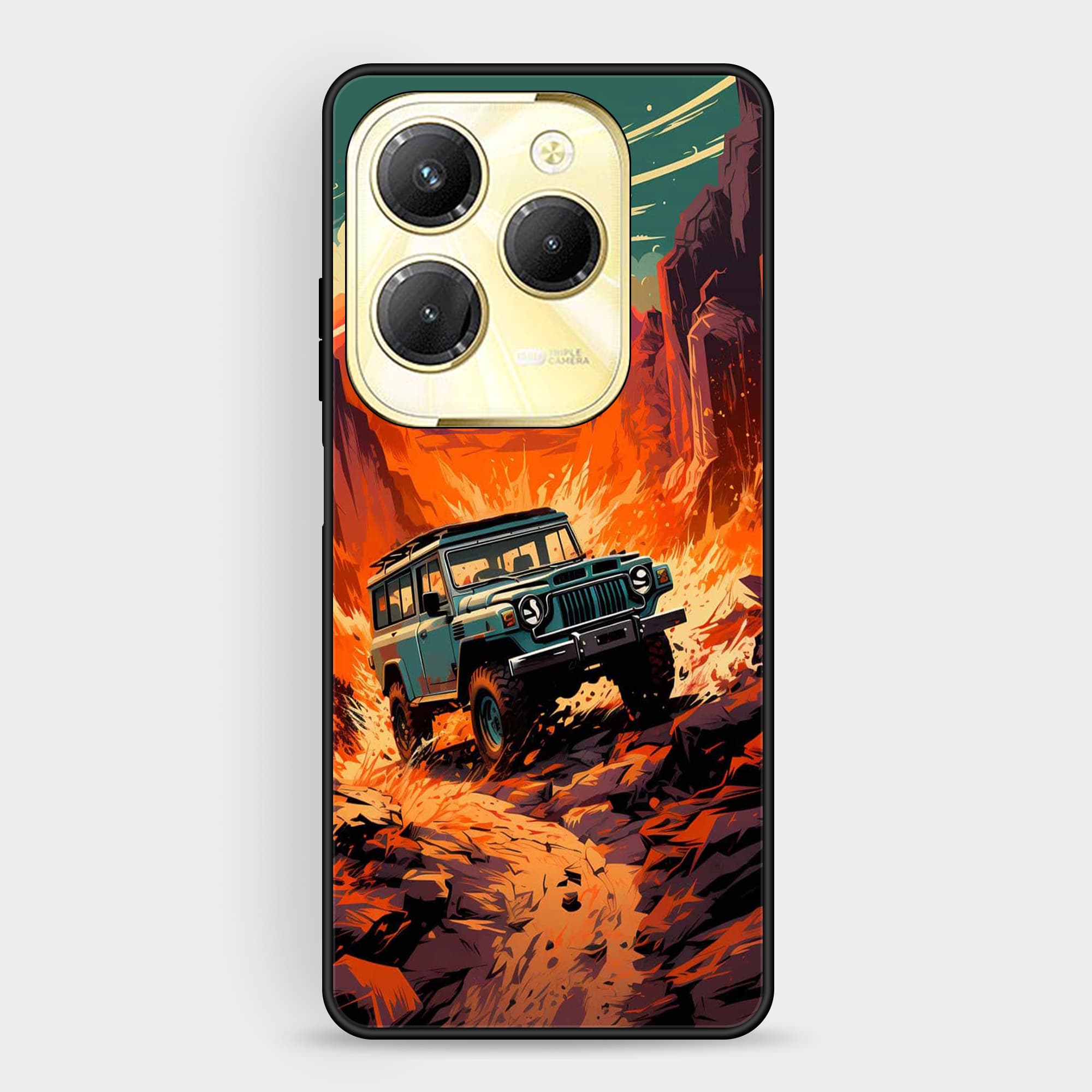 Infinix Hot 40 Design 25 Premium Glossy Phone Case
