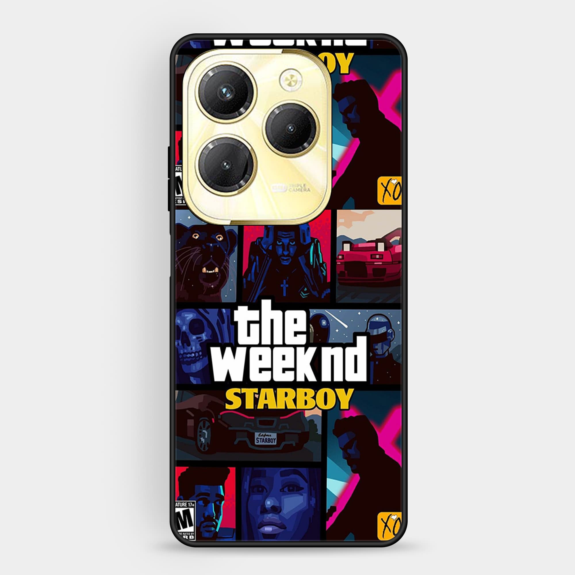 Infinix Hot 40 Design 64 Premium Glossy Phone Case