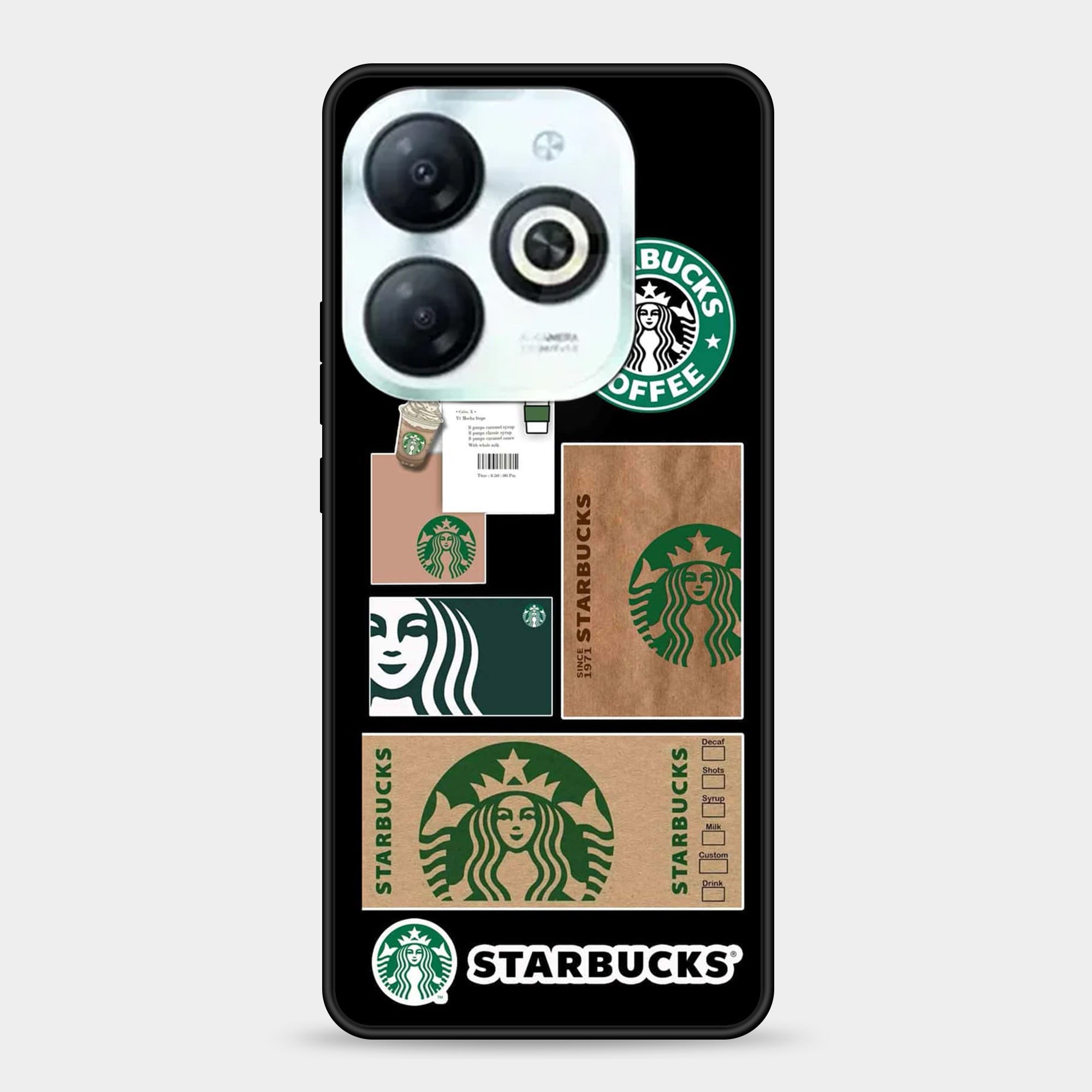 Infinix Hot 40i Design-013 Premium Glossy Phone Case