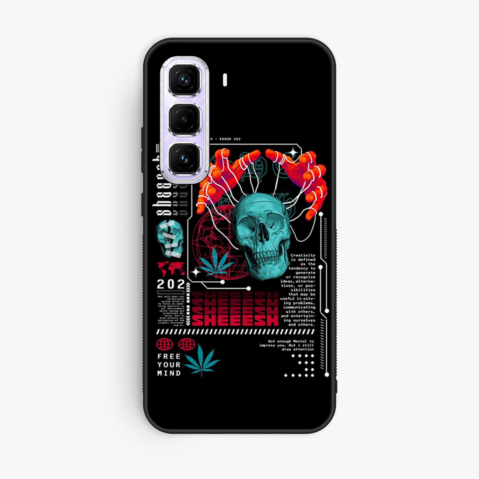 Infinix Hot 50 Pro Design 28 Premium Glossy Phone Case