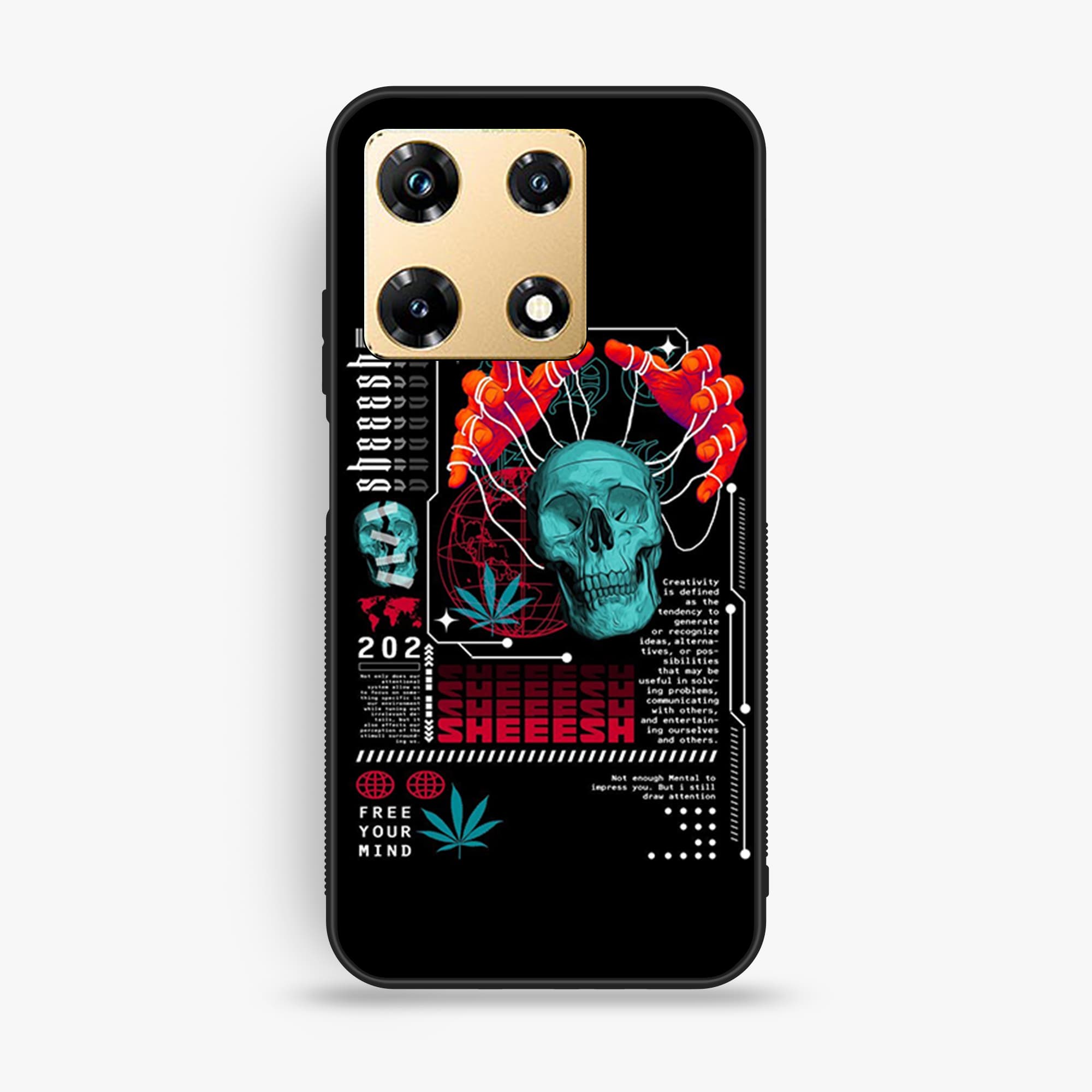 Infinix Note 30 Design 28 Premium Glossy Phone Case